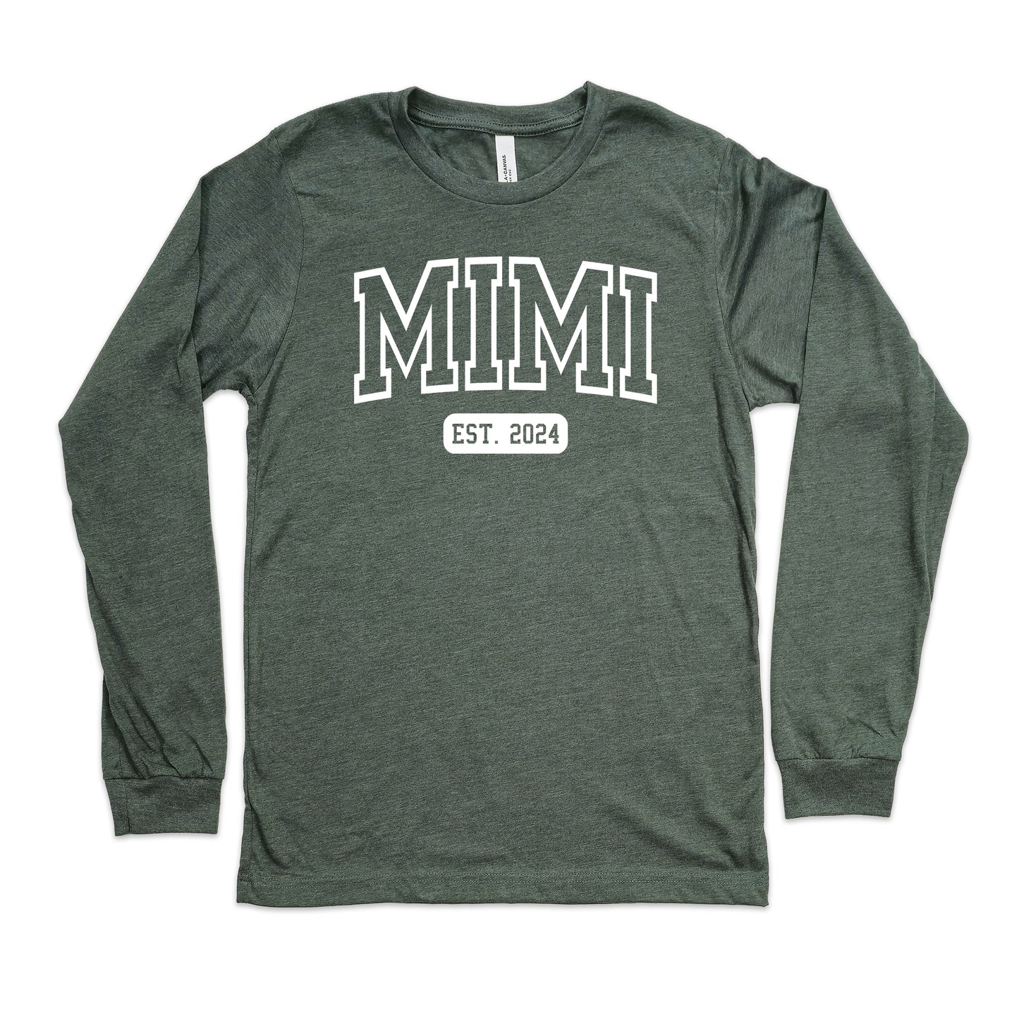 Custom University Style Mimi Shirt Long Sleeve