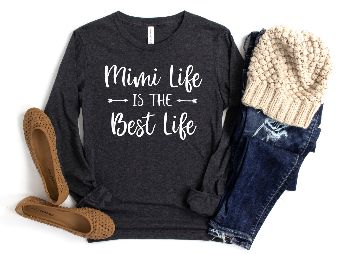 Mimi Life Is The Best Life Shirt Long Sleeve | Long Sleeve Mimi Shirt