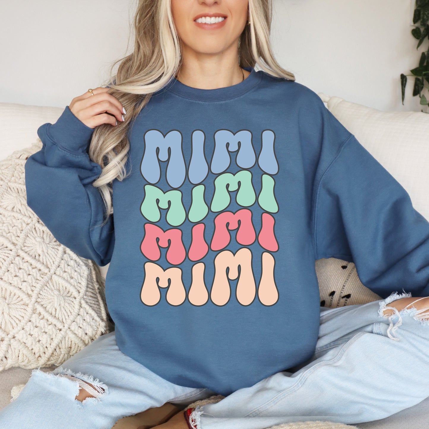 Retro Wave Color Mimi Sweatshirt