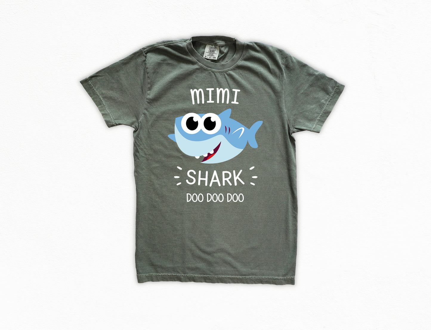 Mimi Shark Shirt | Comfort Colors Vintage Style Mimi Shirt