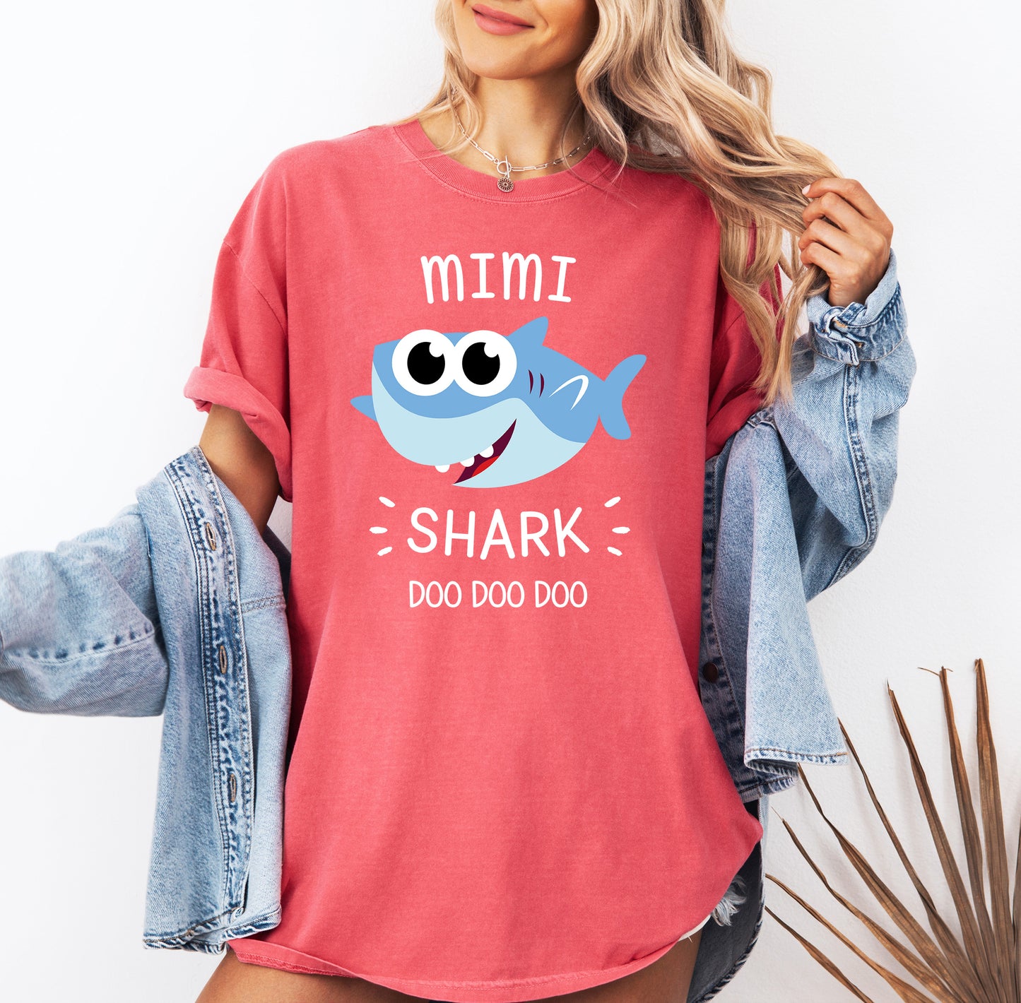 Mimi Shark Shirt | Comfort Colors Vintage Style Mimi Shirt