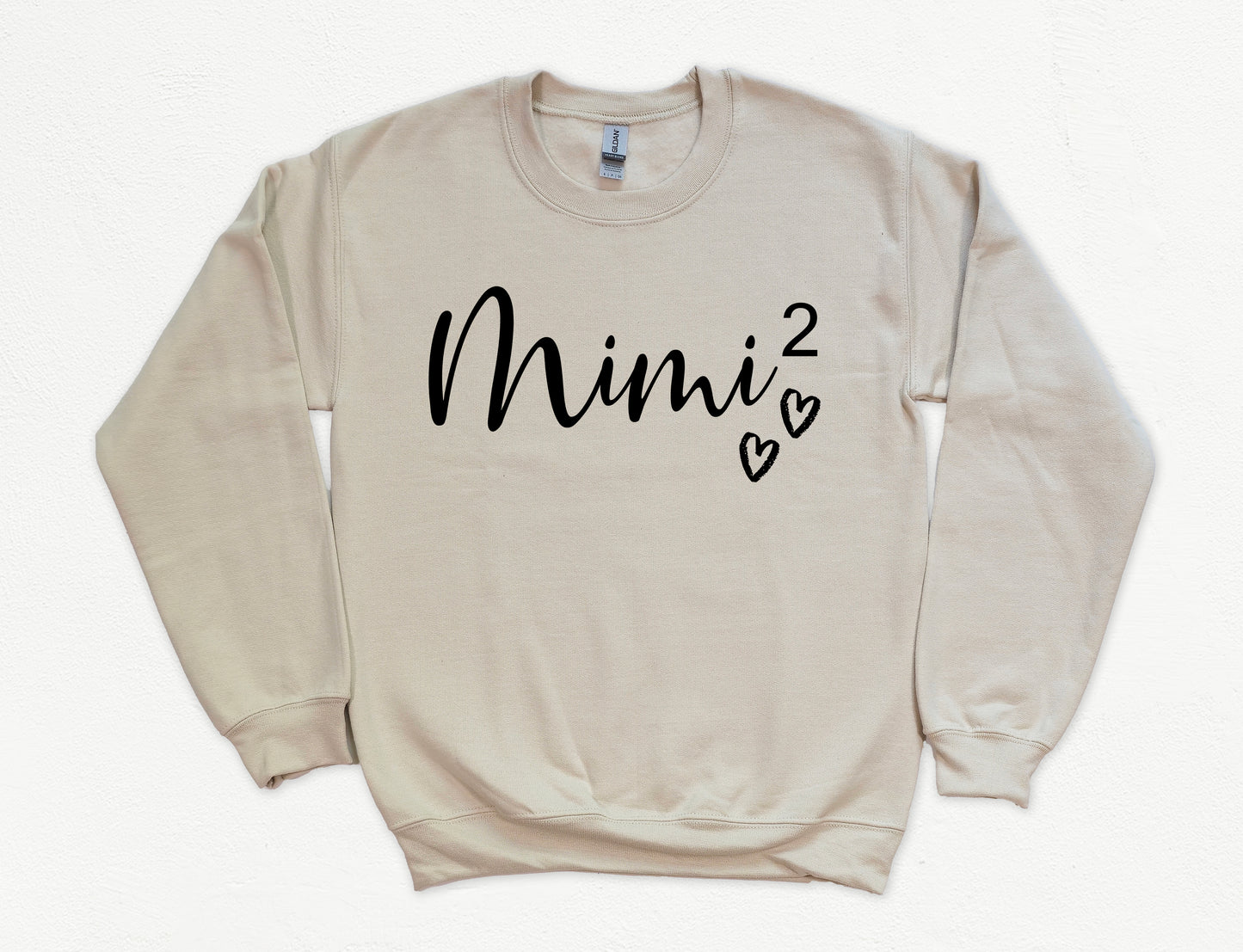 Mimi Again Heart Sweatshirt | Mimi Sweatshirt
