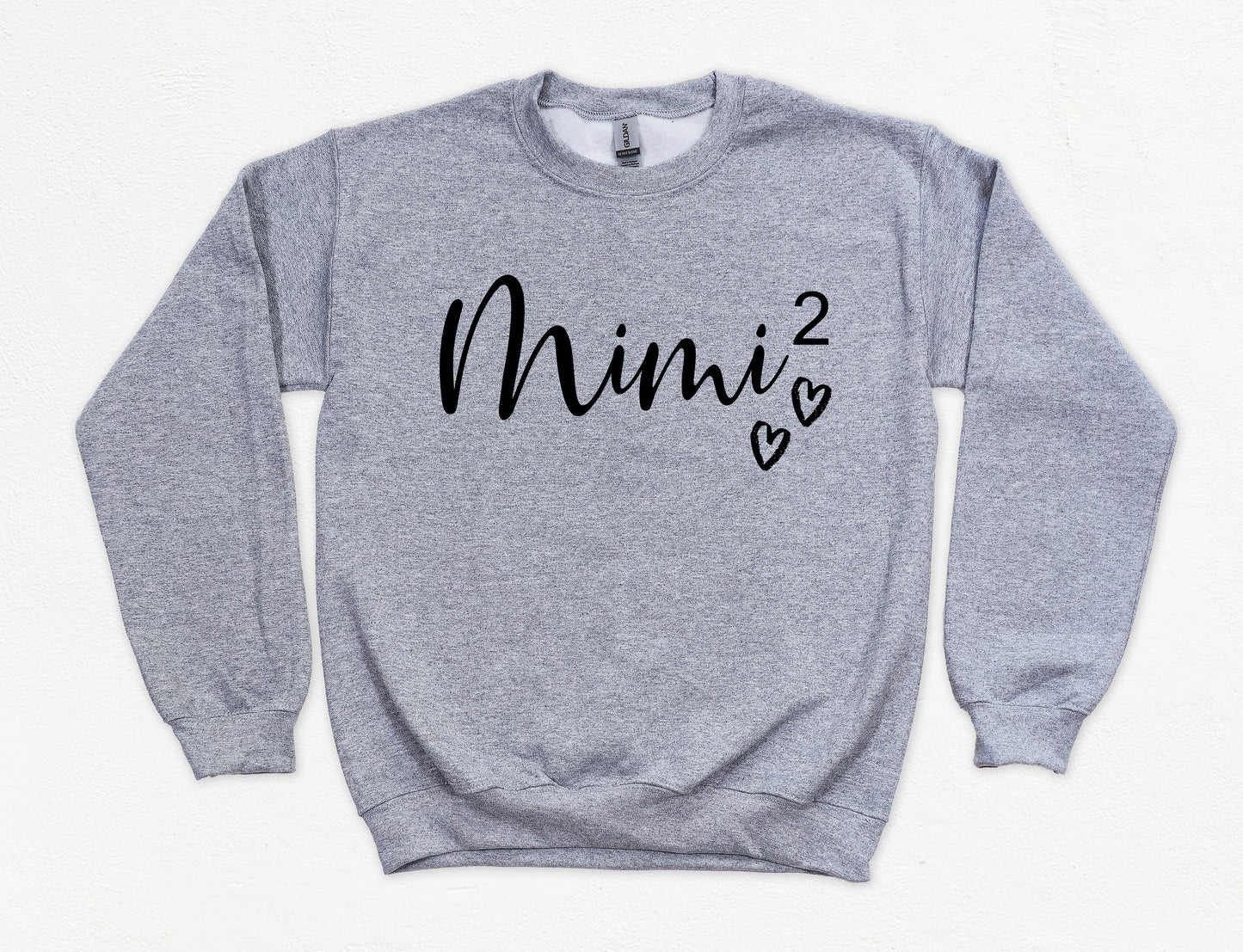Mimi Again Heart Sweatshirt | Mimi Sweatshirt
