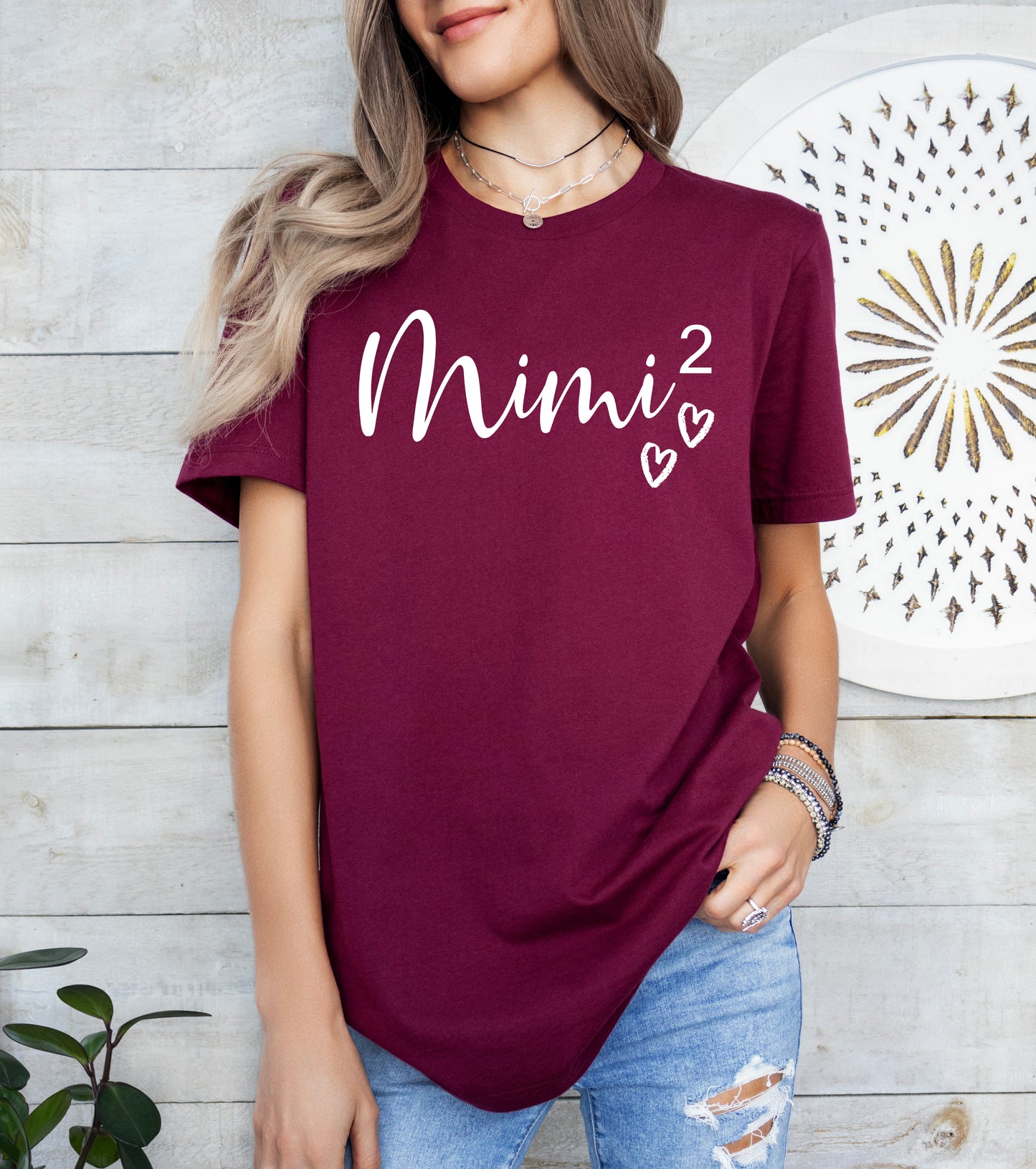 Mimi Again Heart Shirt | Mimi Shirt