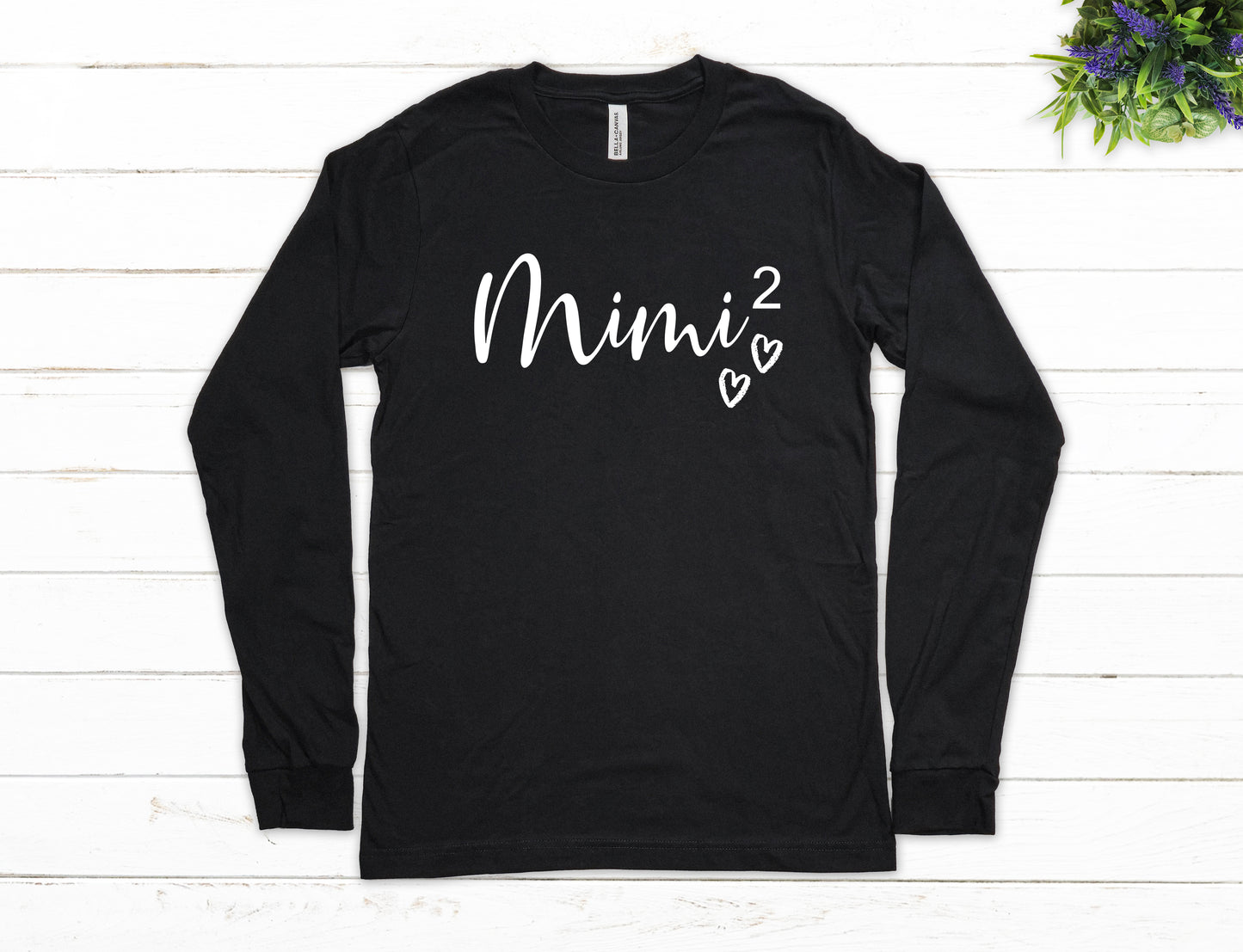 Mimi Again Heart Shirt Long Sleeve | Long Sleeve Mimi Shirt