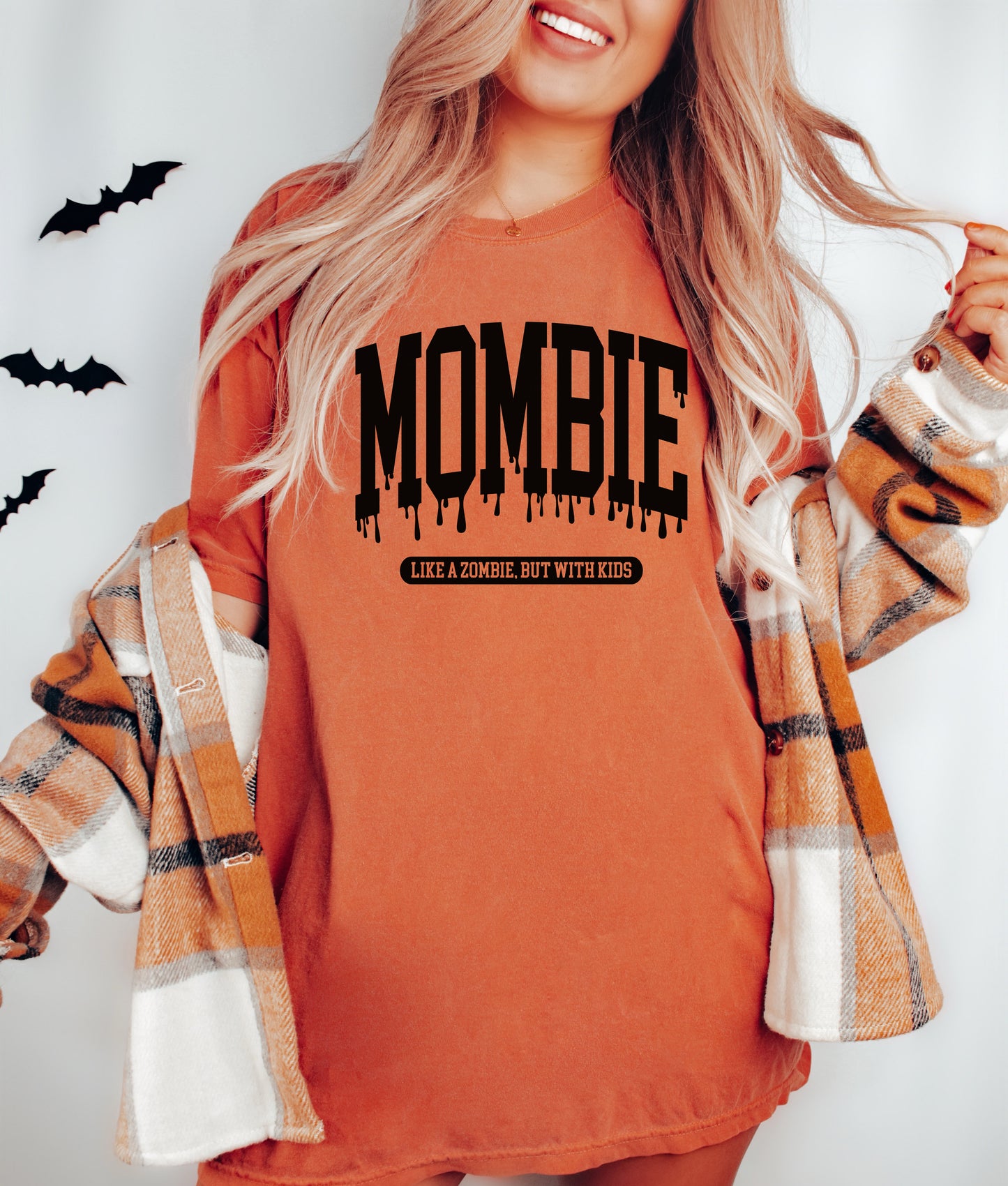 Mombie Halloween Vintage Style Mom Shirt
