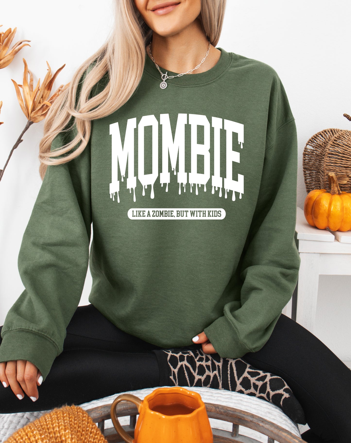 Mombie Halloween Sweatshirt