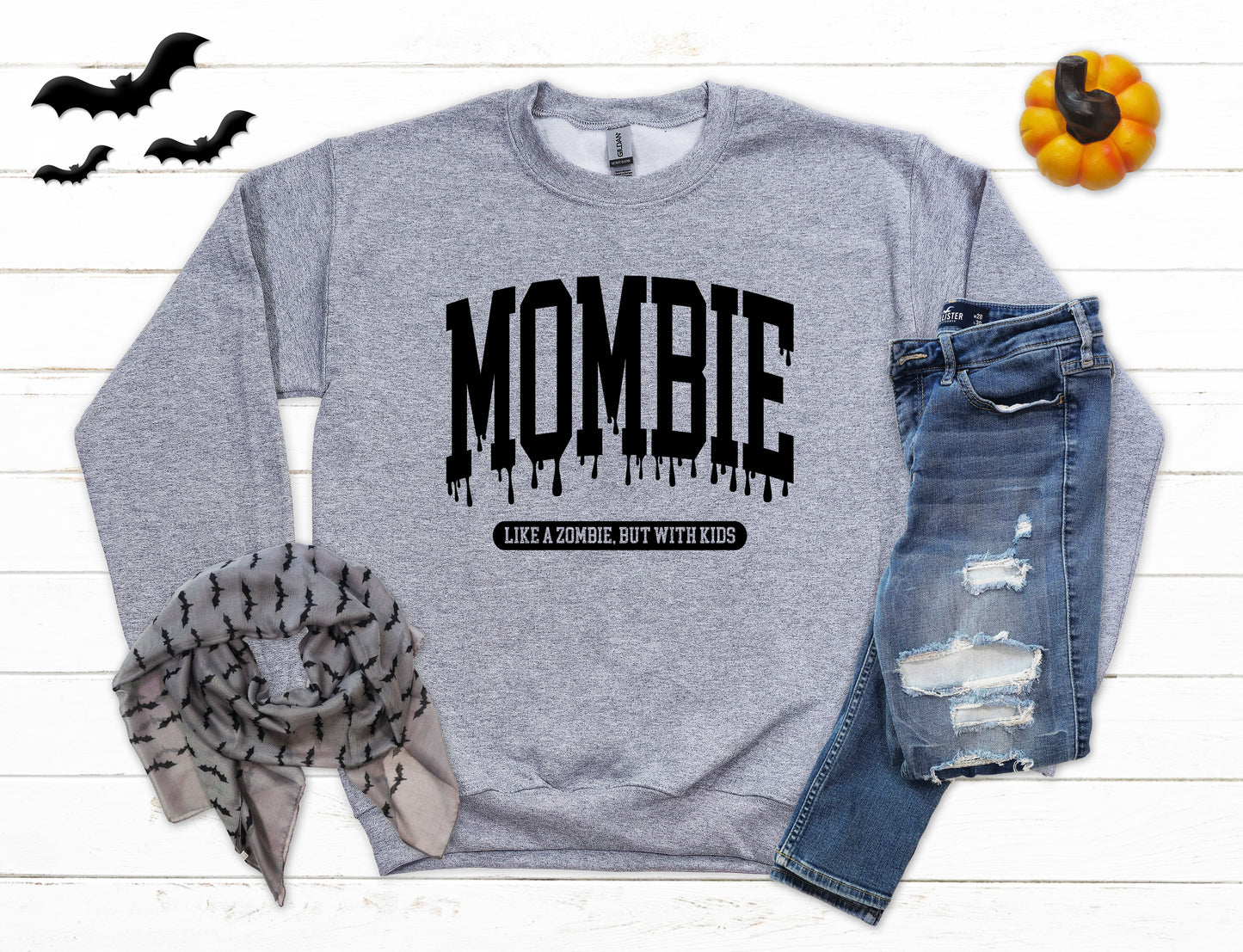 Mombie Halloween Sweatshirt