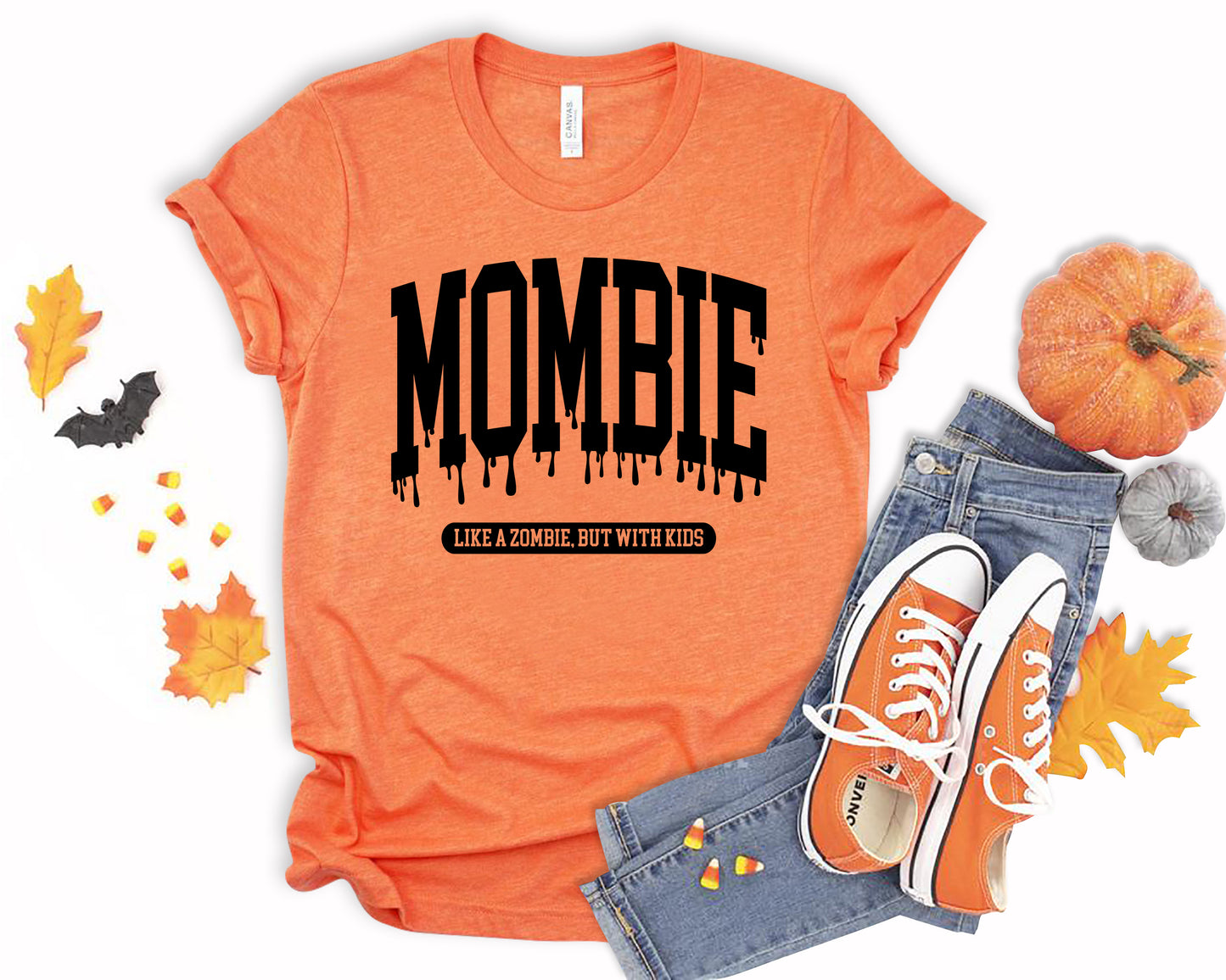 Mombie Halloween Mom Shirt | Light Garment