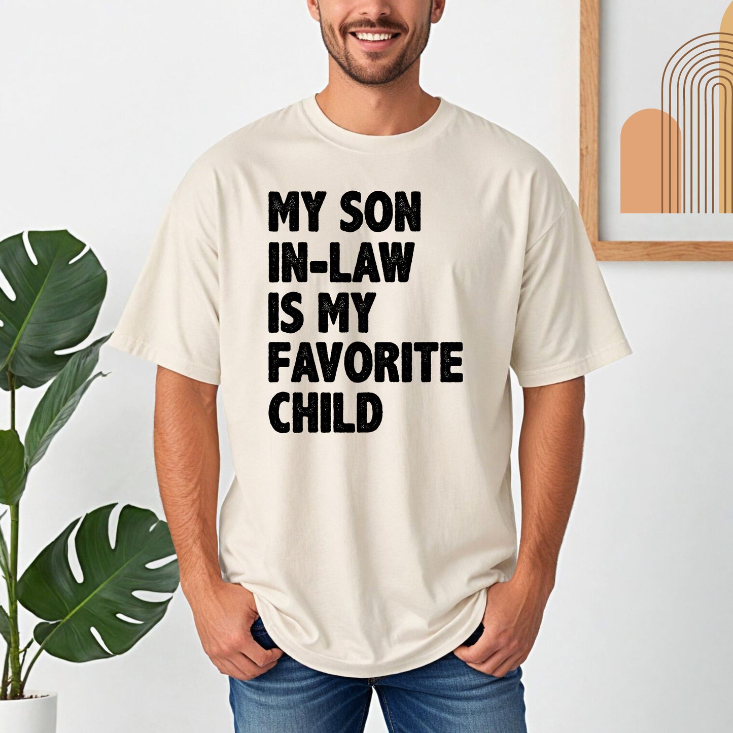 My Son In Law Is My Favorite Child Shirt | Comfort Colors Vintage Style Shirt