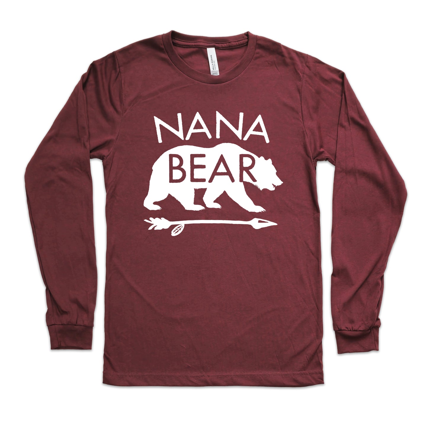 Nana Bear Shirt Long Sleeve | Long Sleeve Nana Shirt