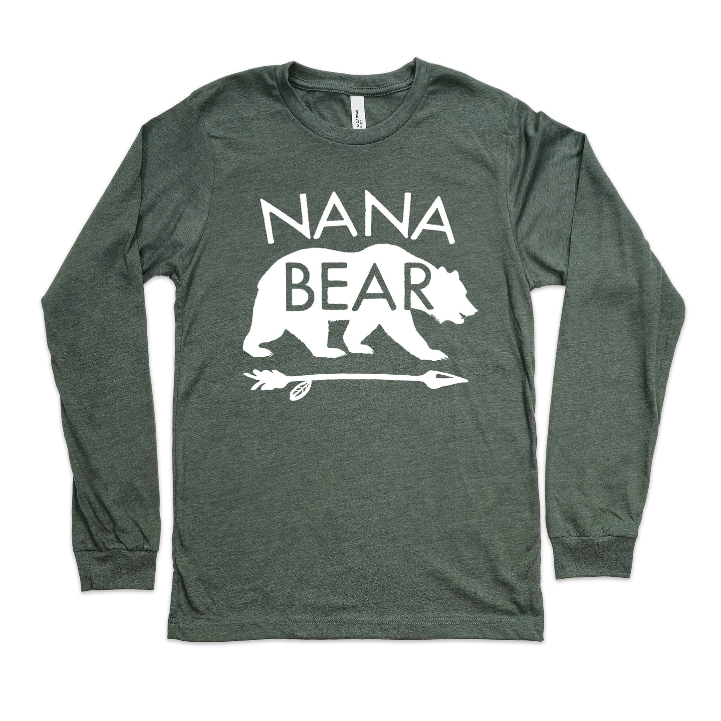 Nana Bear Shirt Long Sleeve | Long Sleeve Nana Shirt