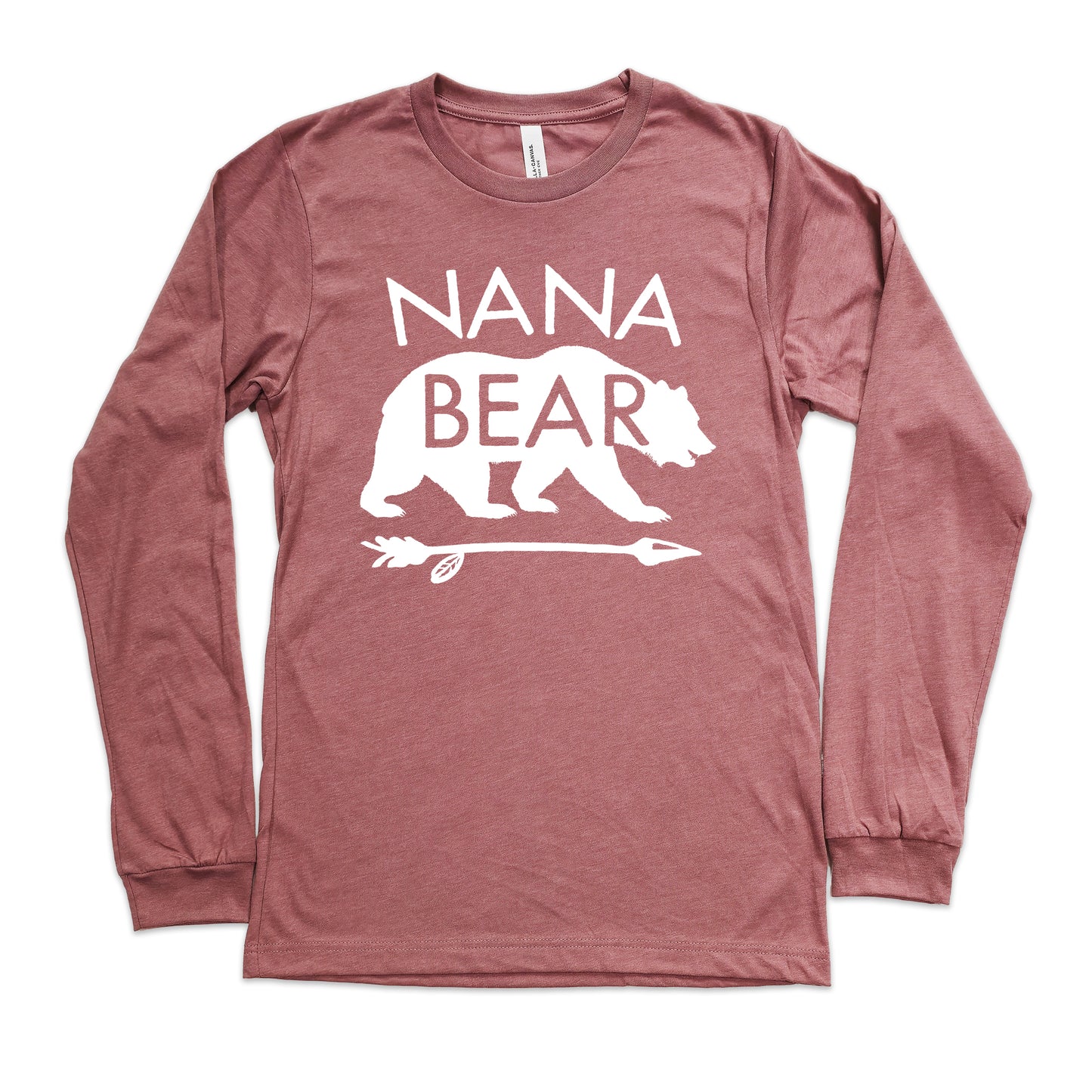 Nana Bear Shirt Long Sleeve | Long Sleeve Nana Shirt
