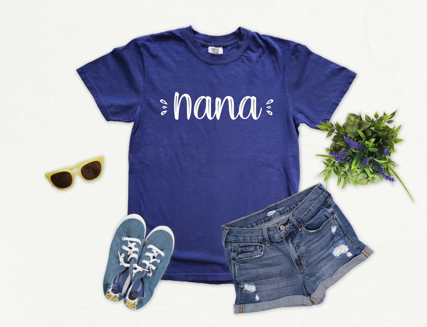 Cute Nana Shirt | Comfort Colors Vintage Style Nana Shirt