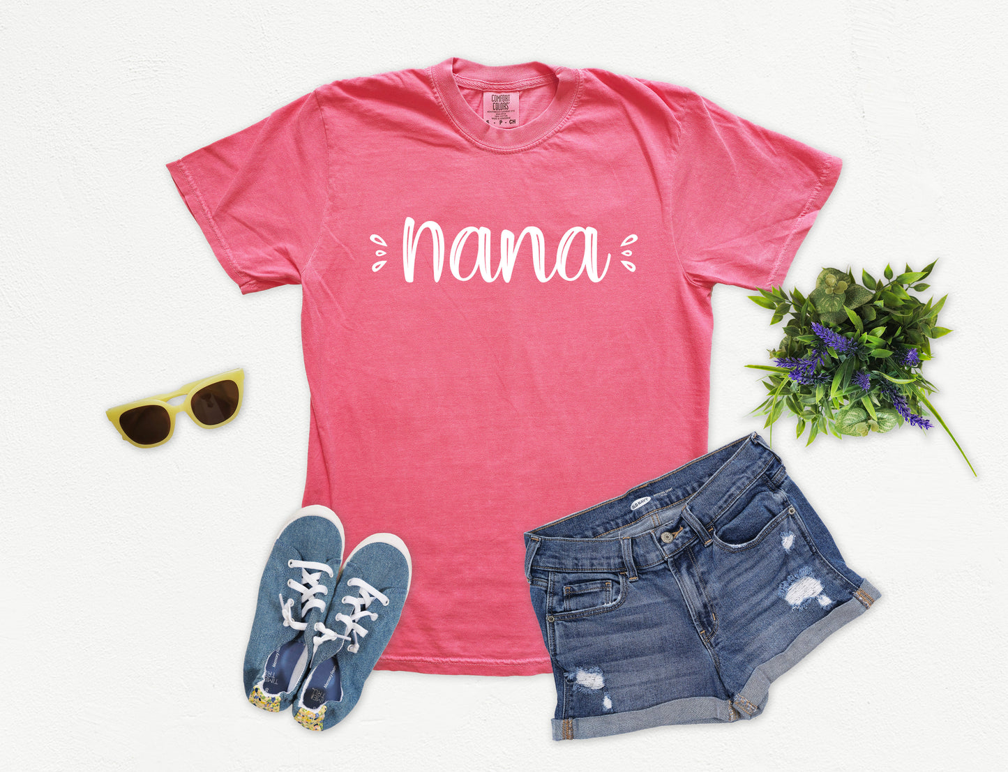 Cute Nana Shirt | Comfort Colors Vintage Style Nana Shirt