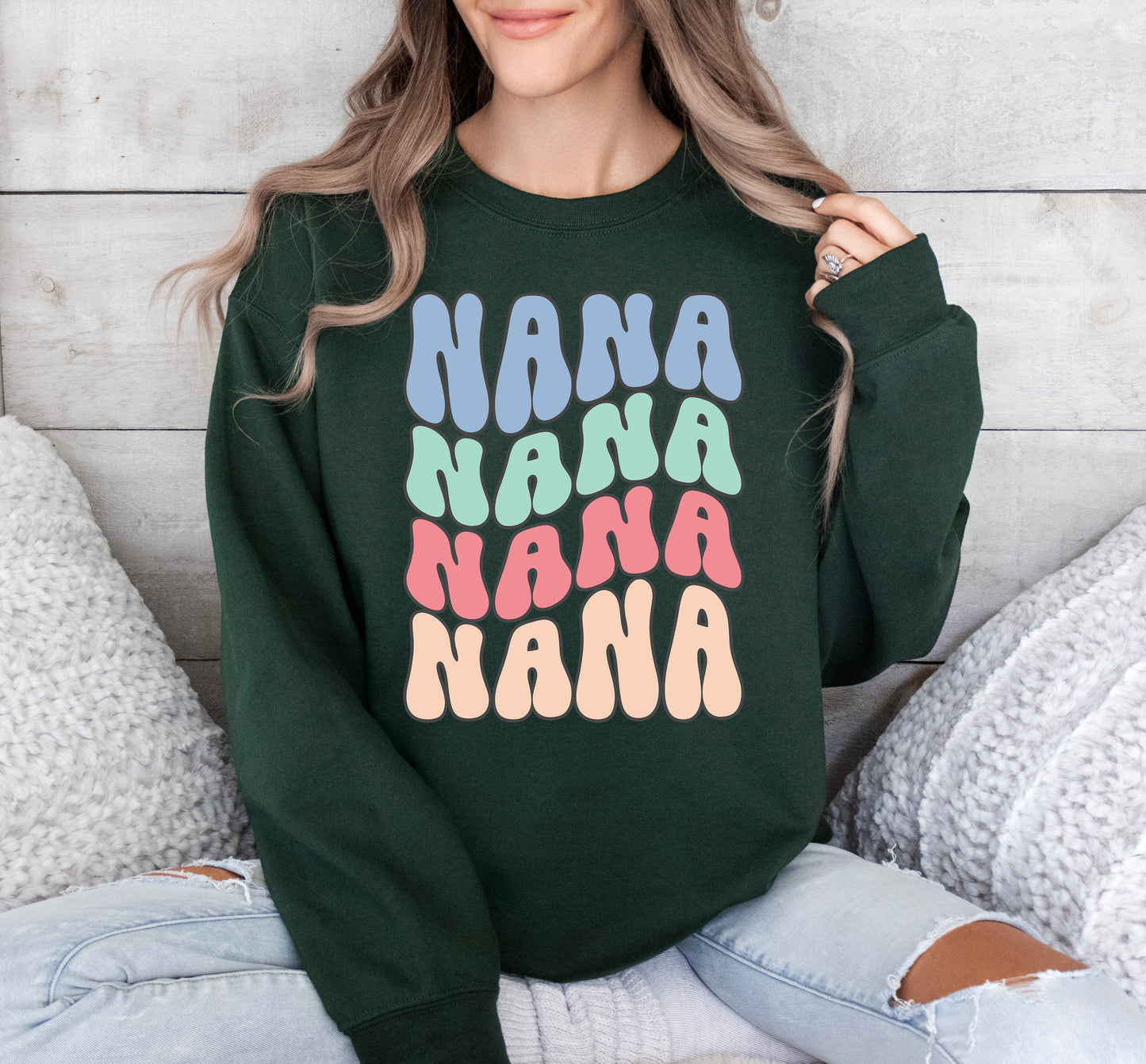 Retro Wave Nana Sweatshirt