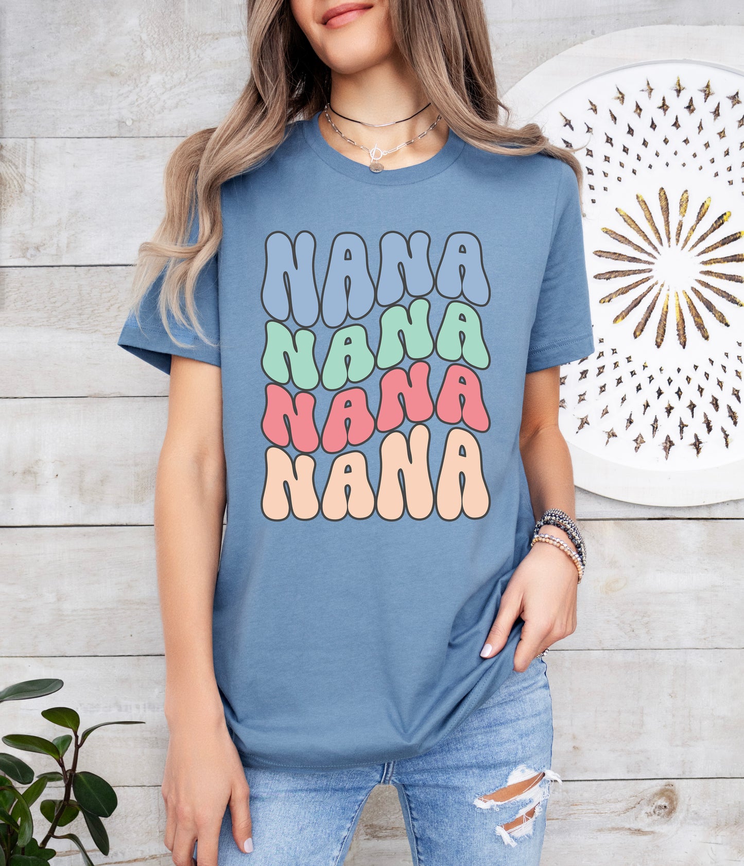 Retro Wave Nana Shirt | Light Garment