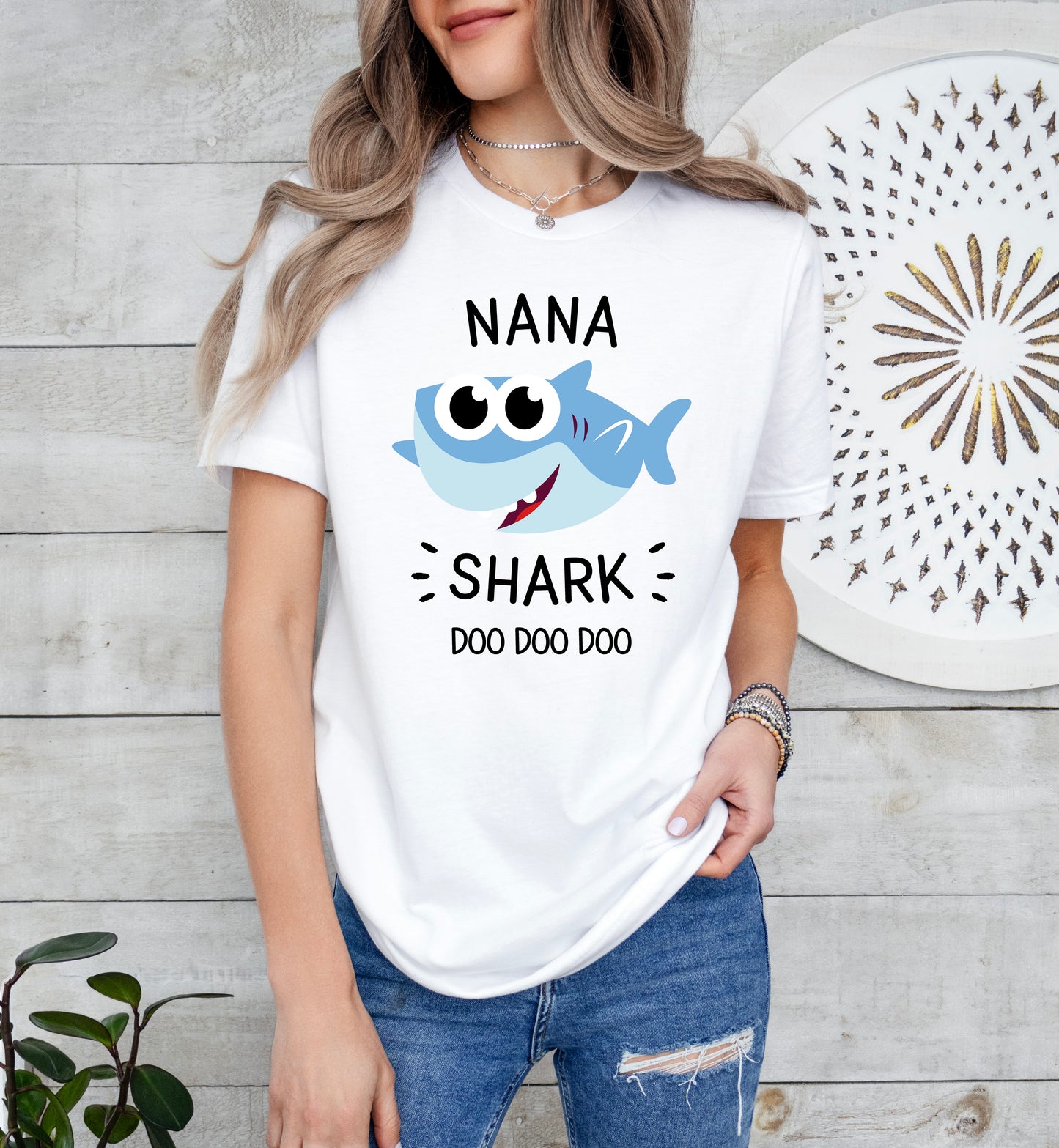 Nana Shark Shirt | Nana Shirt | Light Garment