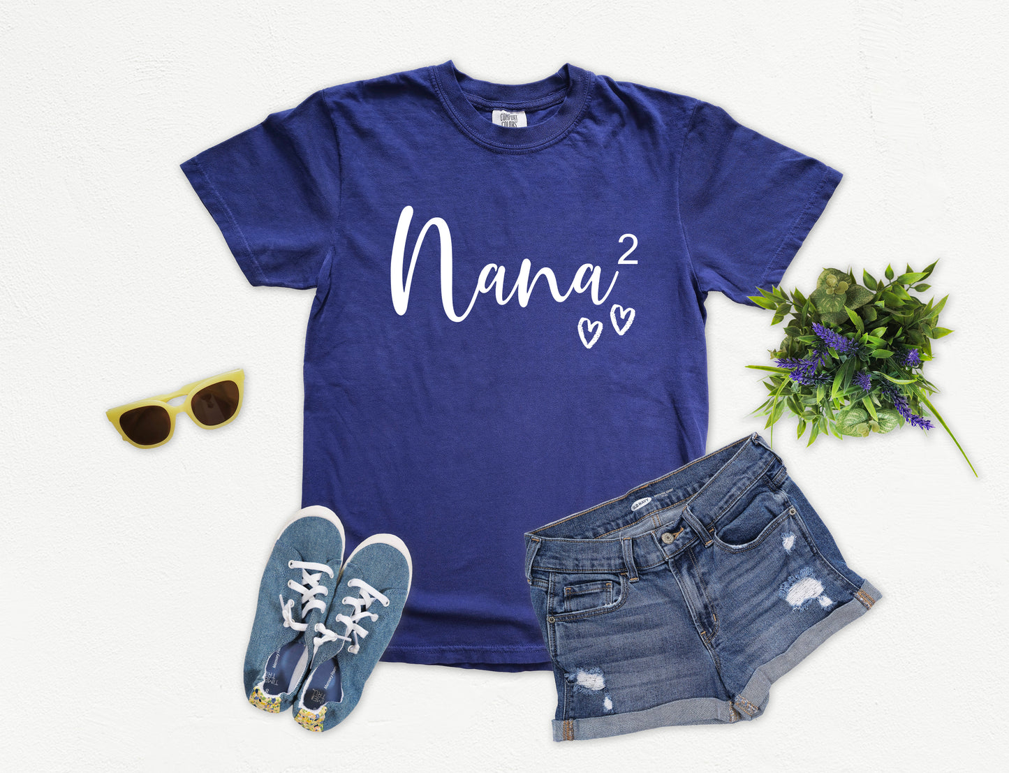 Custom Nana Again Shirt | Comfort Colors Vintage Style Nana Shirt