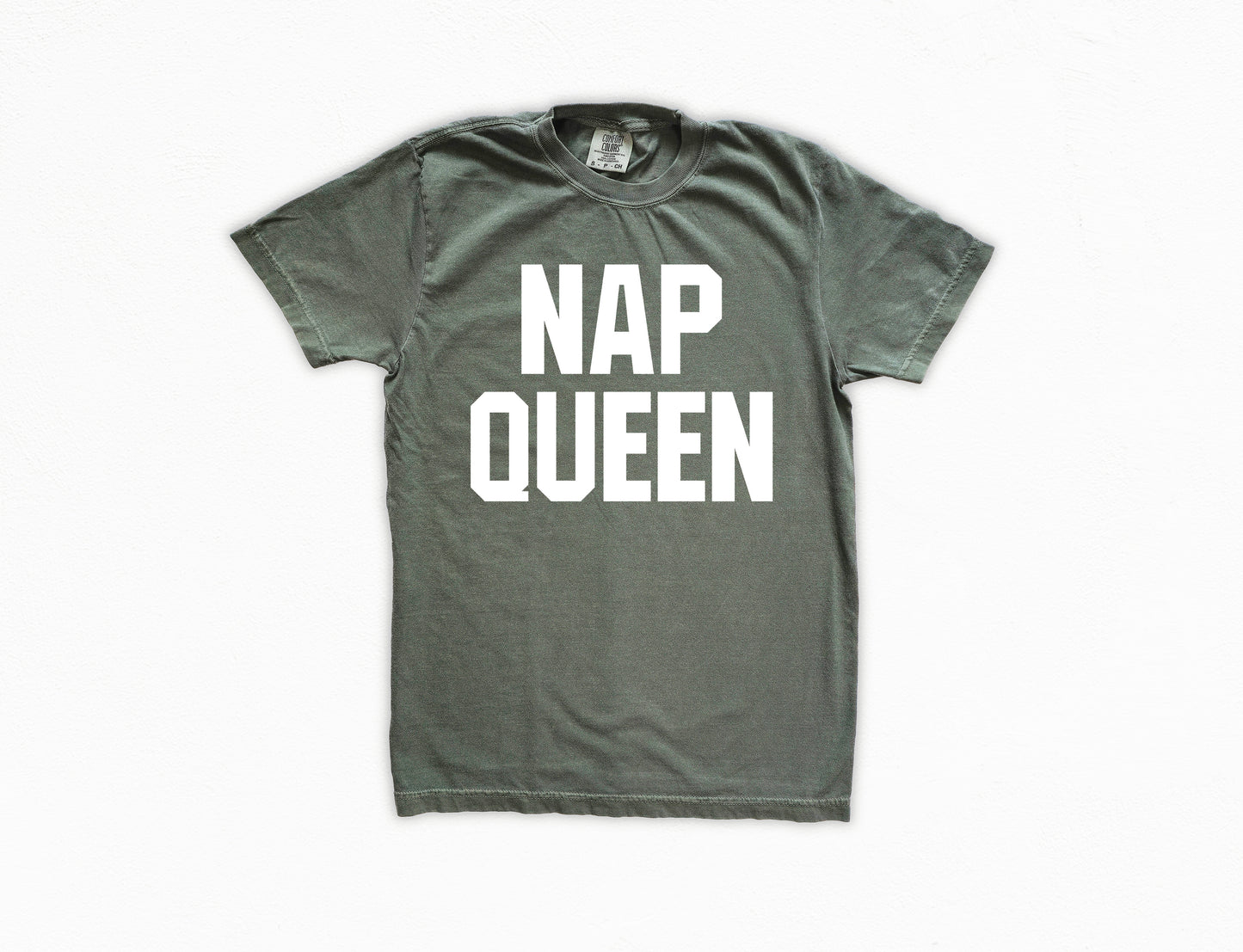 Nap Queen Shirt | Comfort Colors Vintage Style Funny Shirt