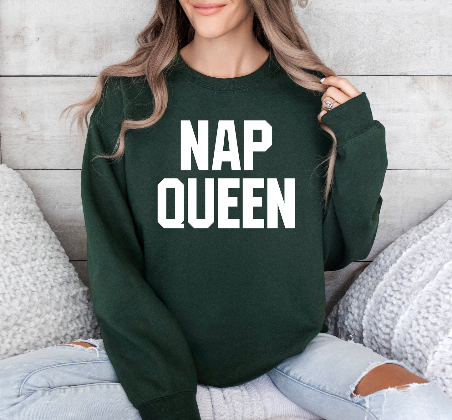 Nap Queen Sweatshirt | Funny Sweatshirt