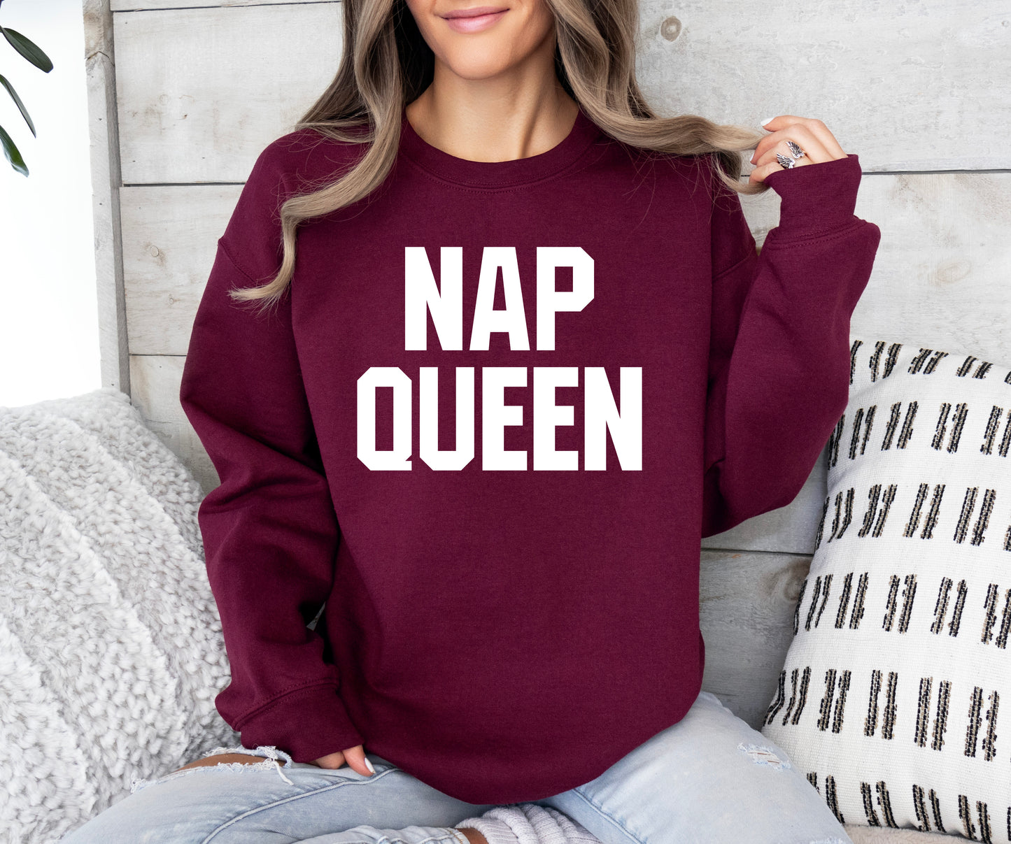 Nap Queen Sweatshirt | Funny Sweatshirt