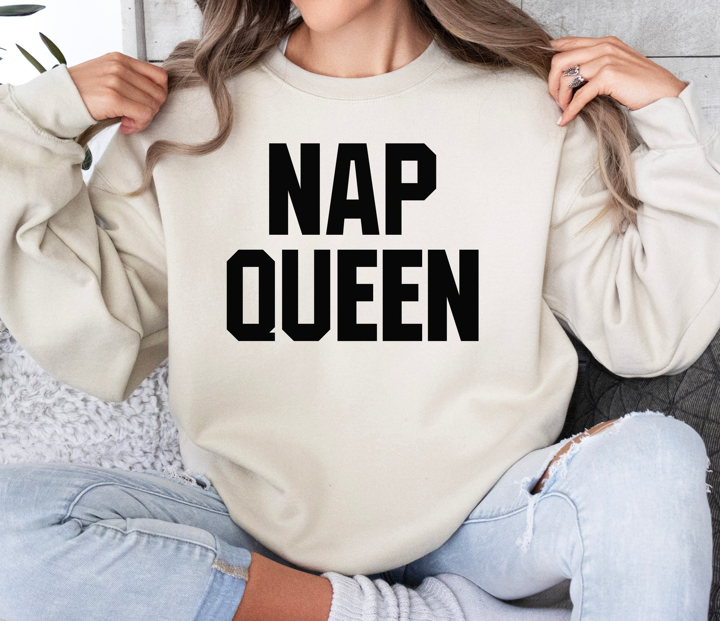 Nap Queen Sweatshirt | Funny Sweatshirt