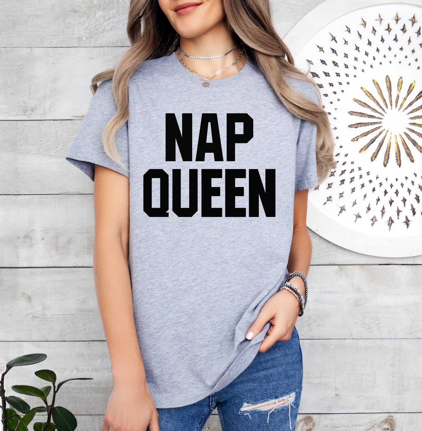 Nap Queen Shirt | Funny Shirt | Light Garment