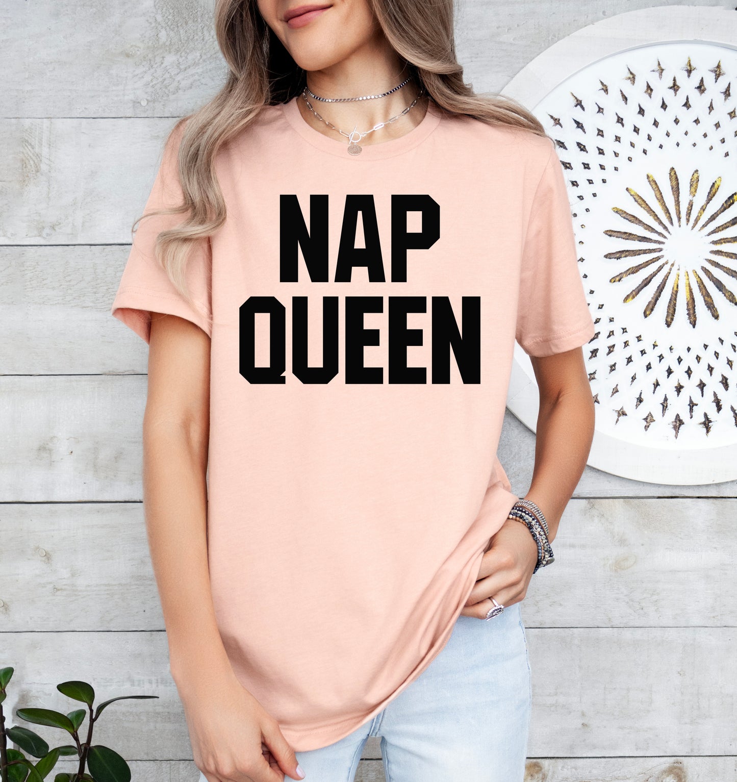 Nap Queen Shirt | Funny Shirt | Light Garment