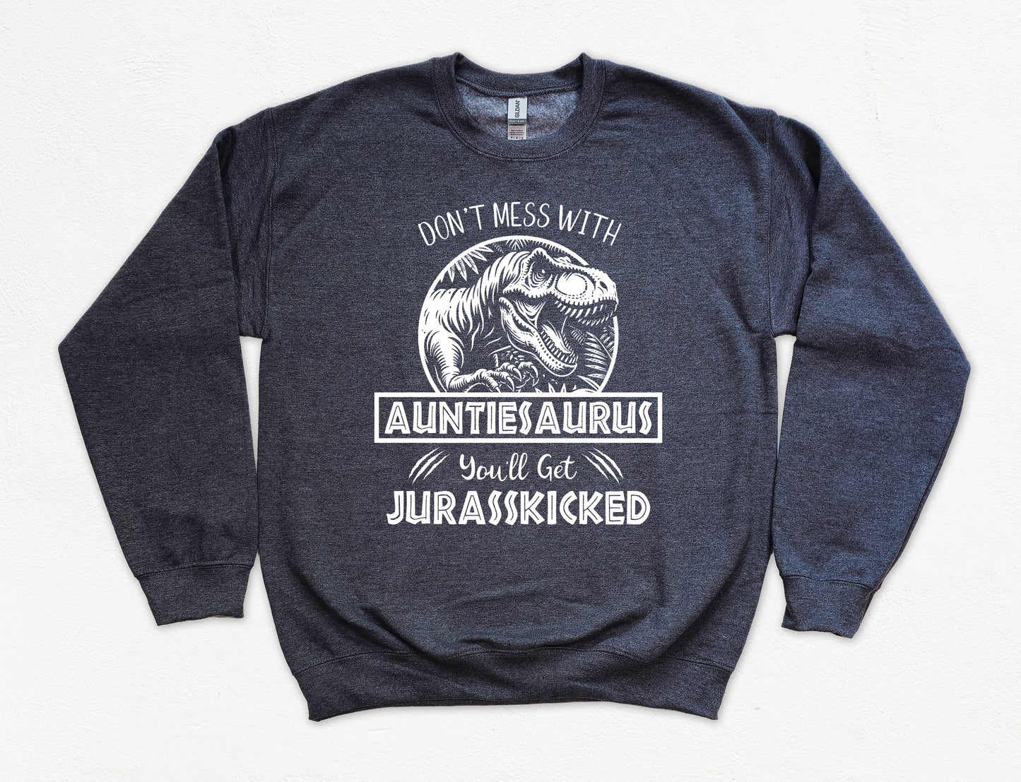 Jurassic Auntiesaurus Sweatshirt | Funny Aunt Sweatshirt