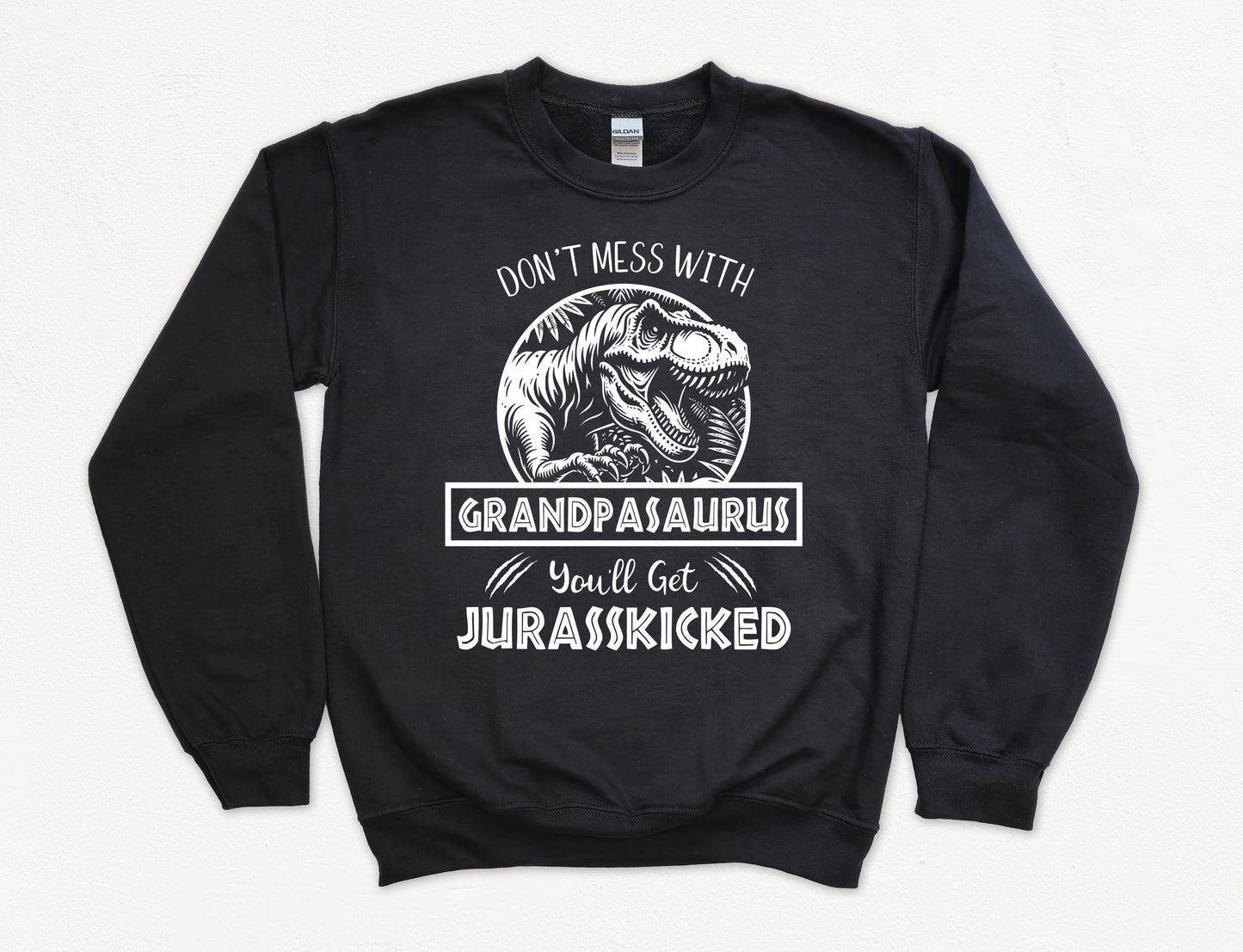 Jurassic Grandpasaurus Sweatshirt | Grandpa Sweatshirt