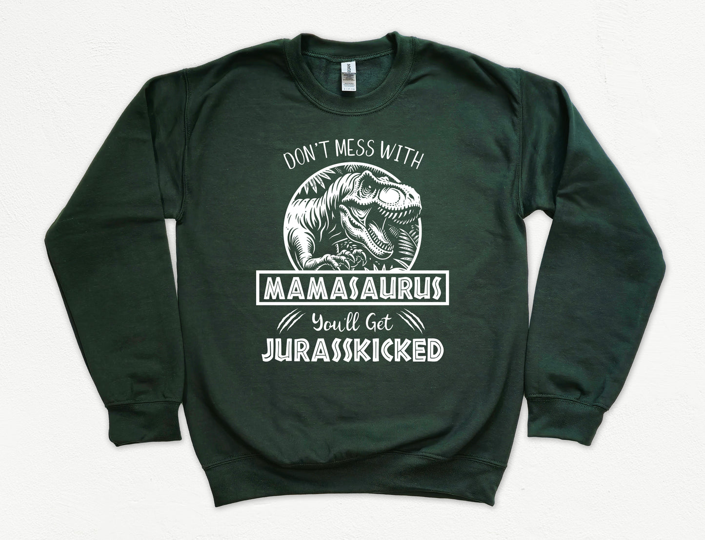 Jurassic Mamasaurus Sweatshirt | Mom Sweatshirt