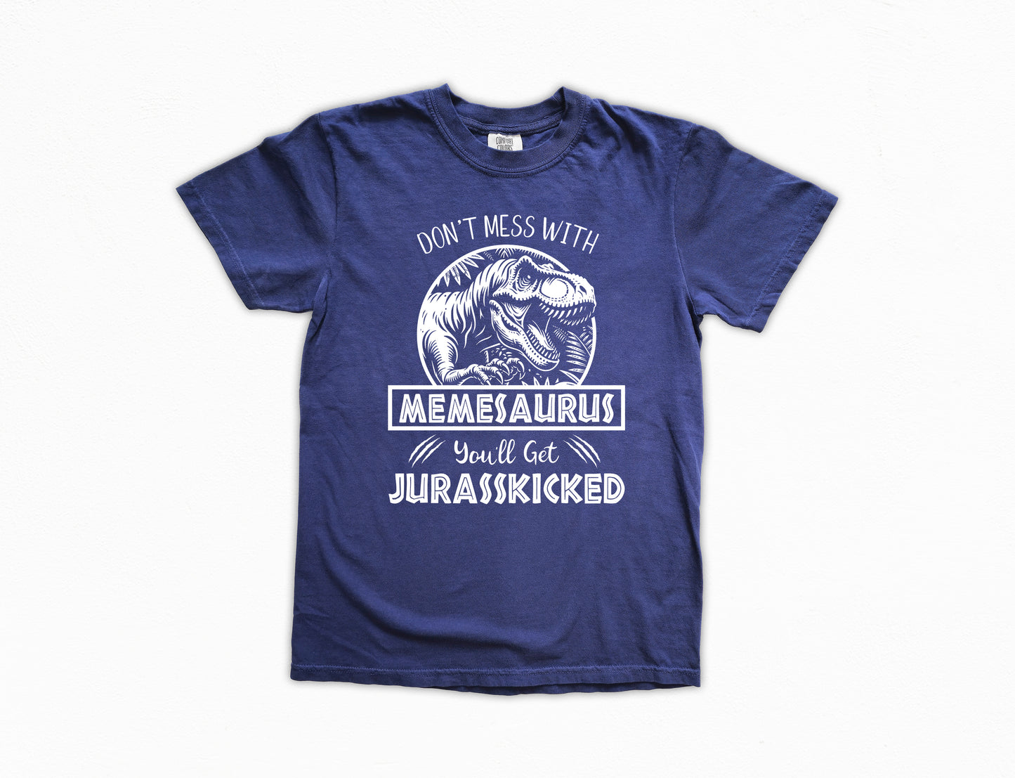 Jurassic Memesaurus Shirt | Comfort Colors Vintage Style Funny Meme Shirt