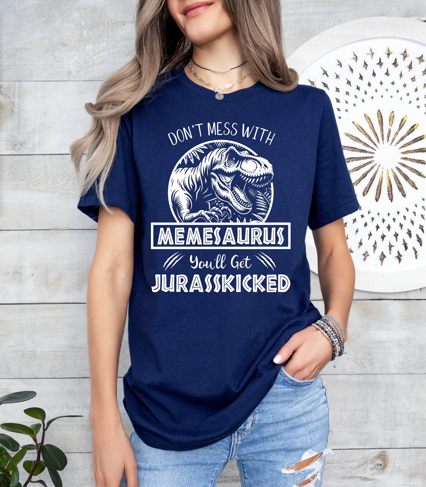 Jurassic Memesaurus Shirt | Funny Meme Shirt