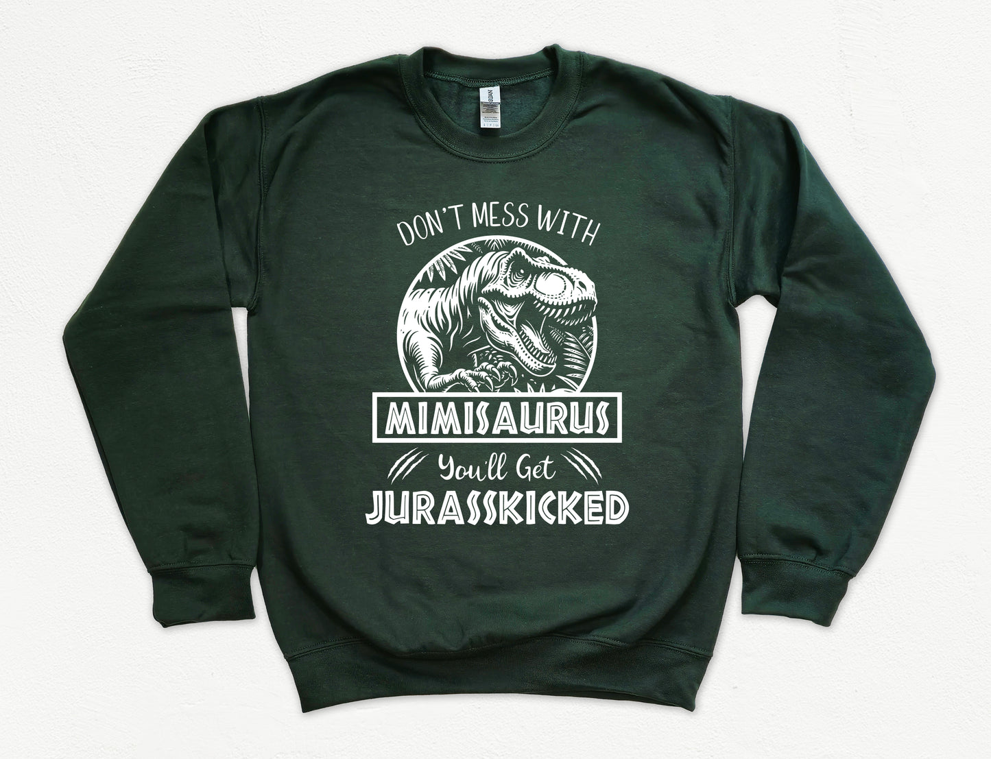 Jurassic Mimisaurus Sweatshirt | Funny Mimi Sweatshirt