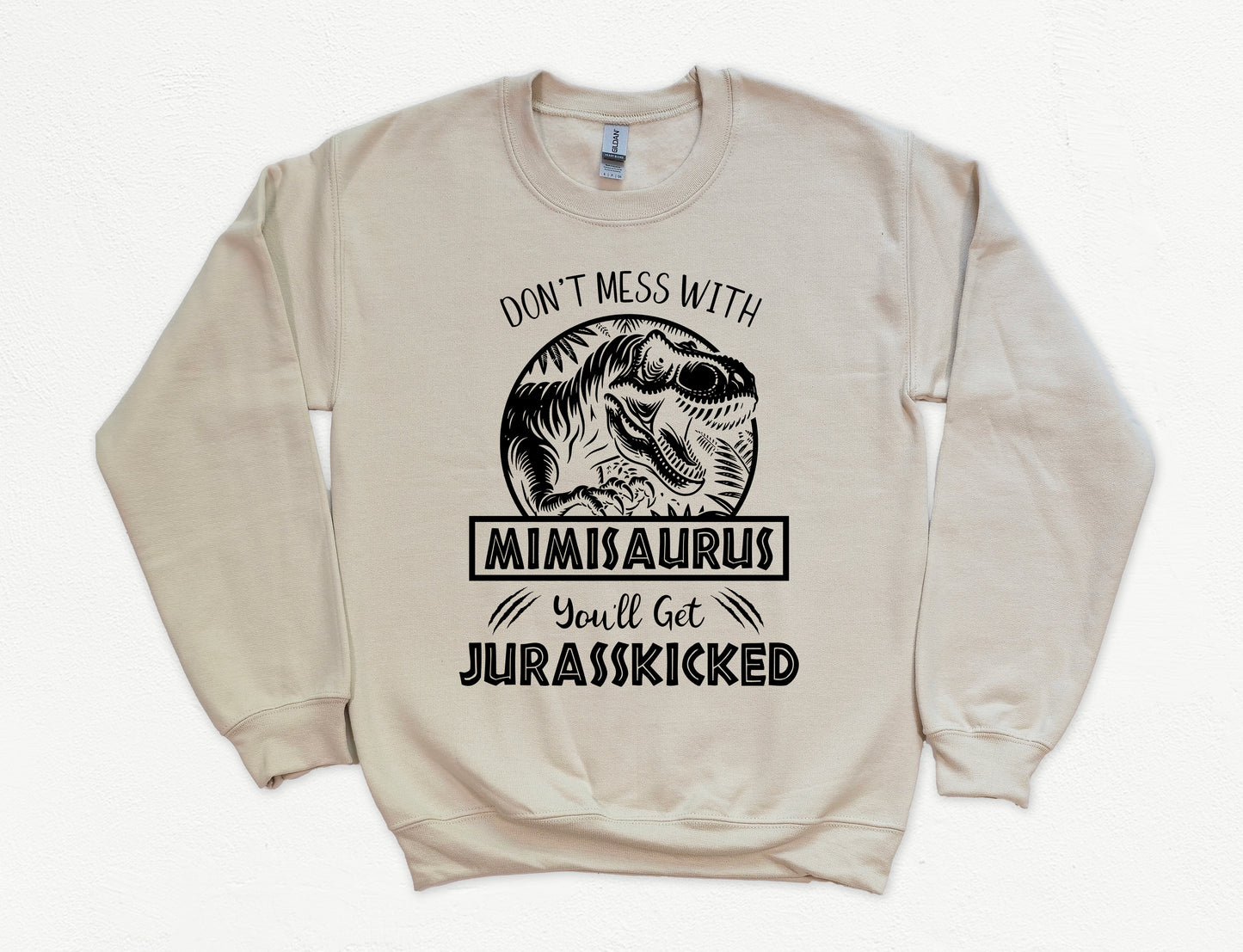 Jurassic Mimisaurus Sweatshirt | Funny Mimi Sweatshirt
