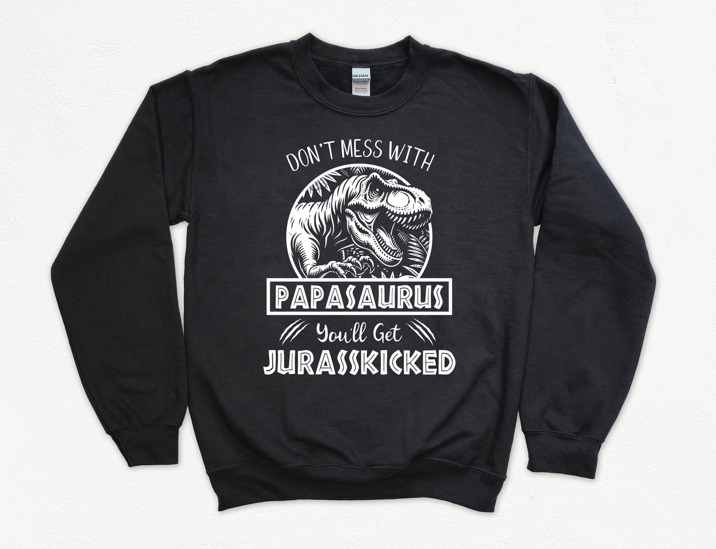 Jurassic Papasaurus Sweatshirt | Grandpa Sweatshirt