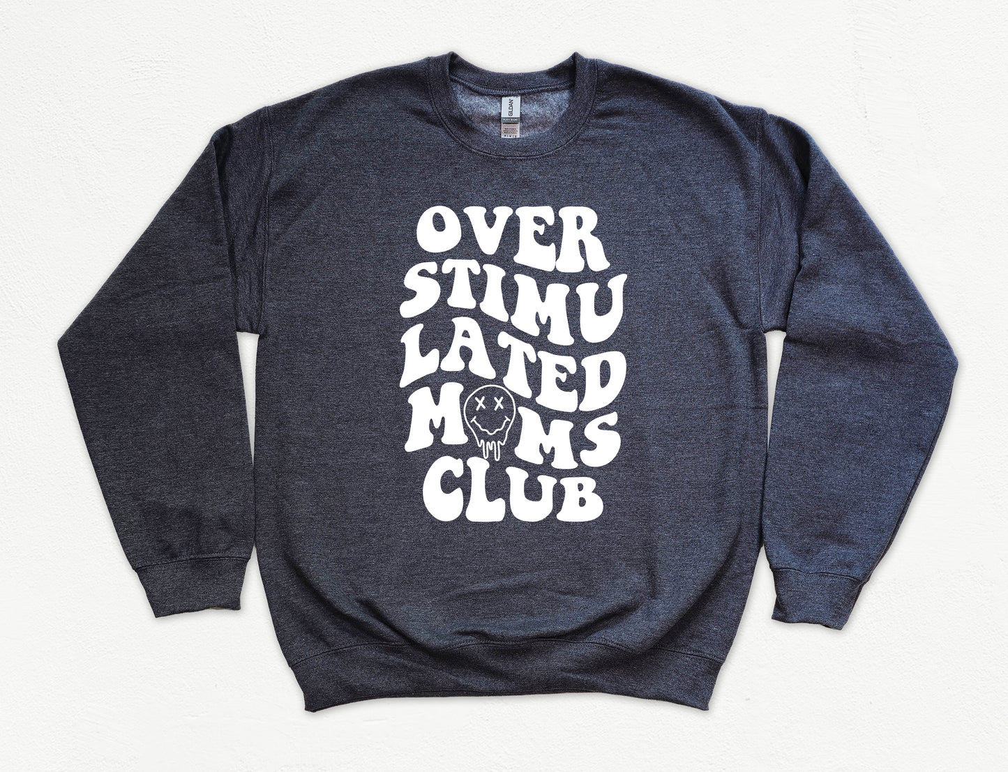 Overstimulated Mom's Club Sweatshirt | Mom Sweatshirt