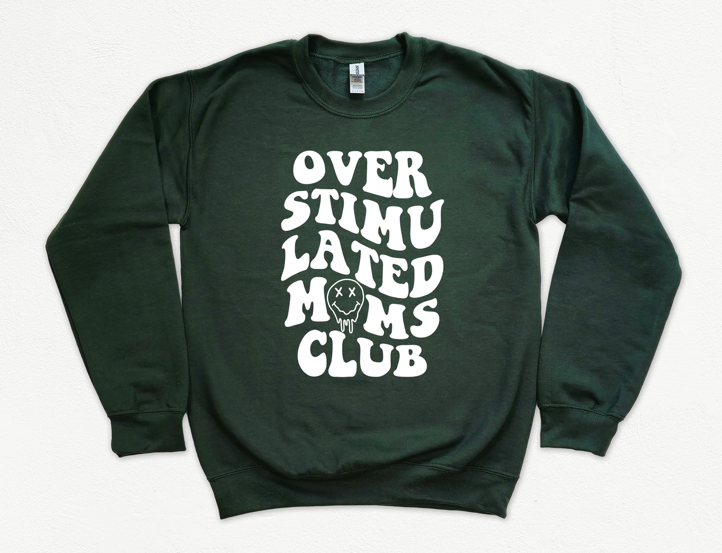 Overstimulated Mom's Club Sweatshirt | Mom Sweatshirt
