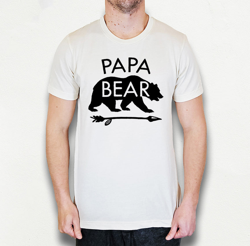 Papa Bear Shirt | Grandpa Shirt | Light Garment