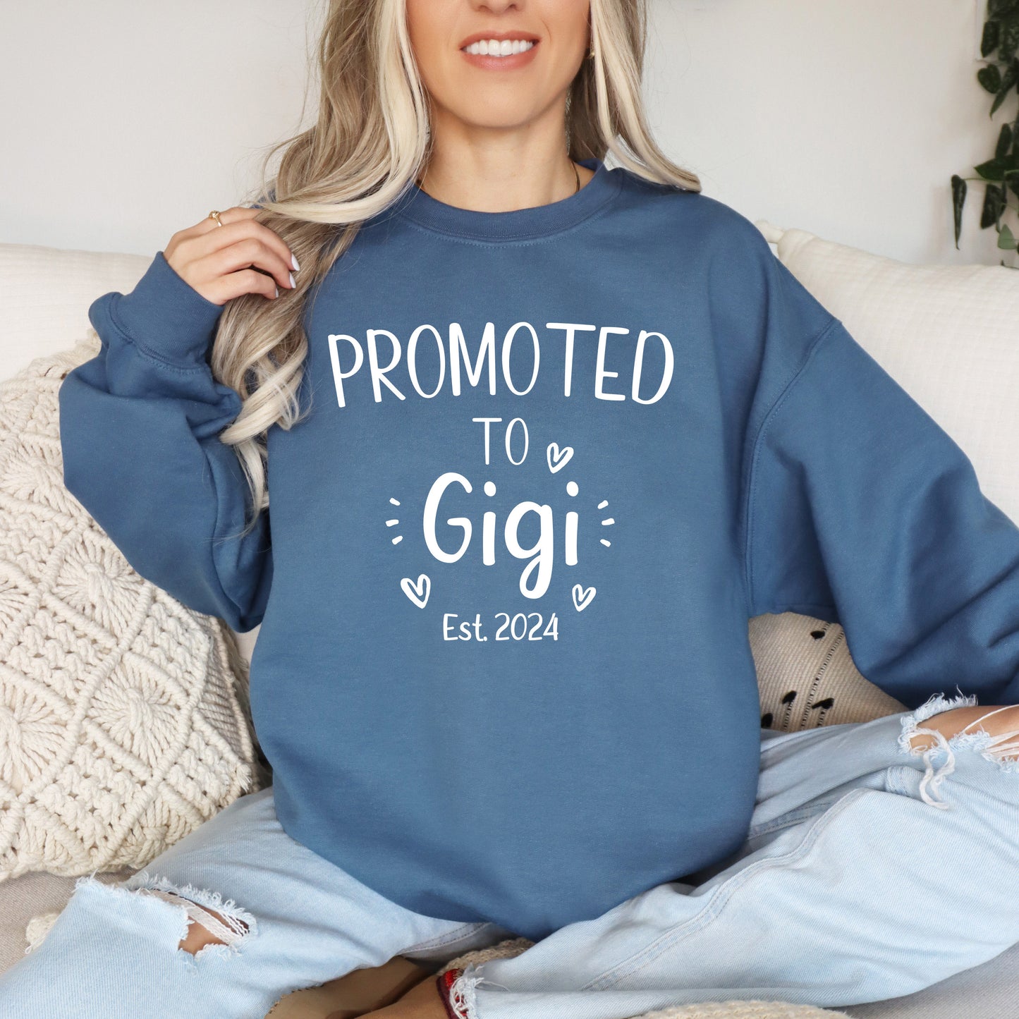 Custom Promoted to Gigi Sweatshirt