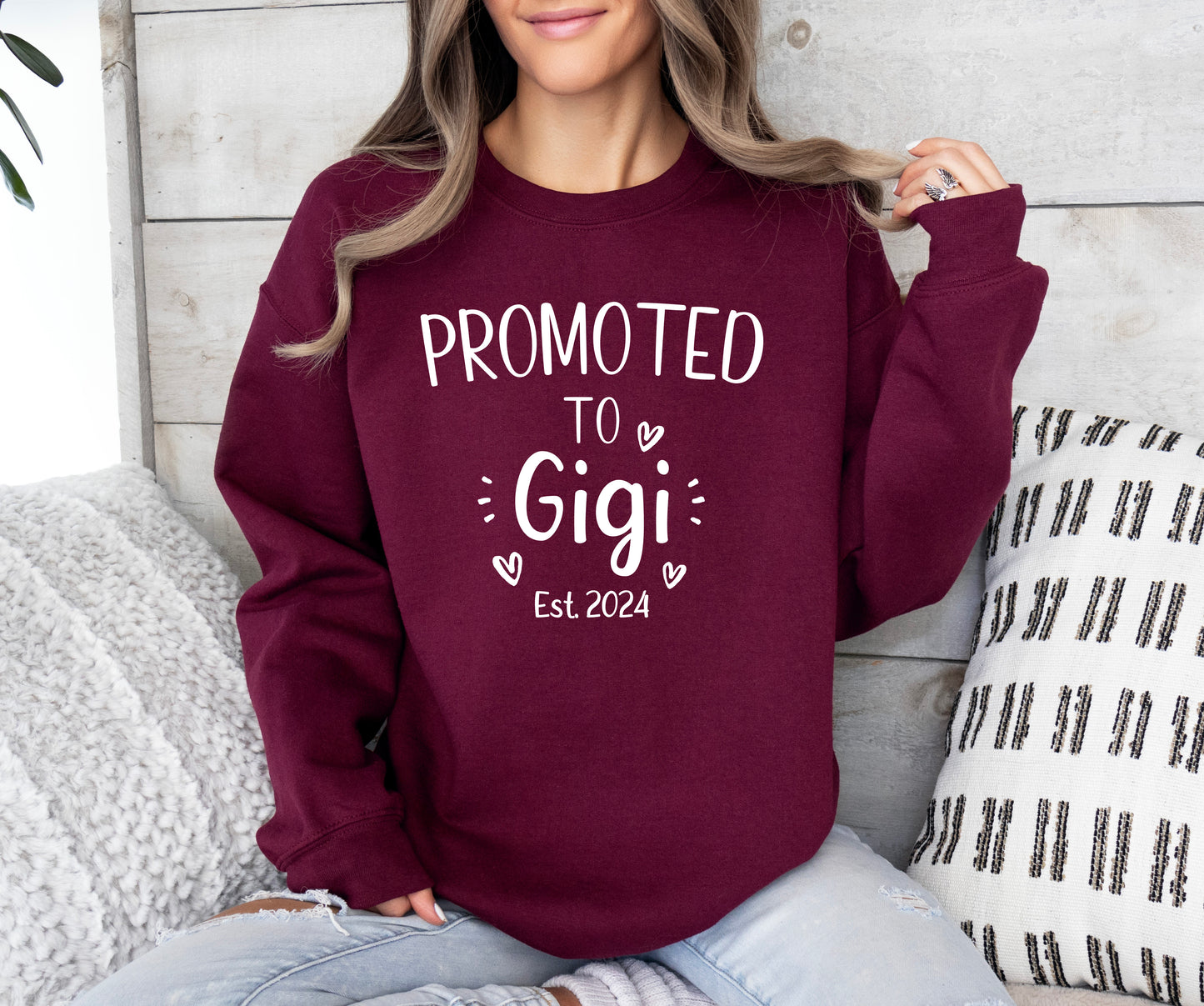 Custom Promoted to Gigi Sweatshirt