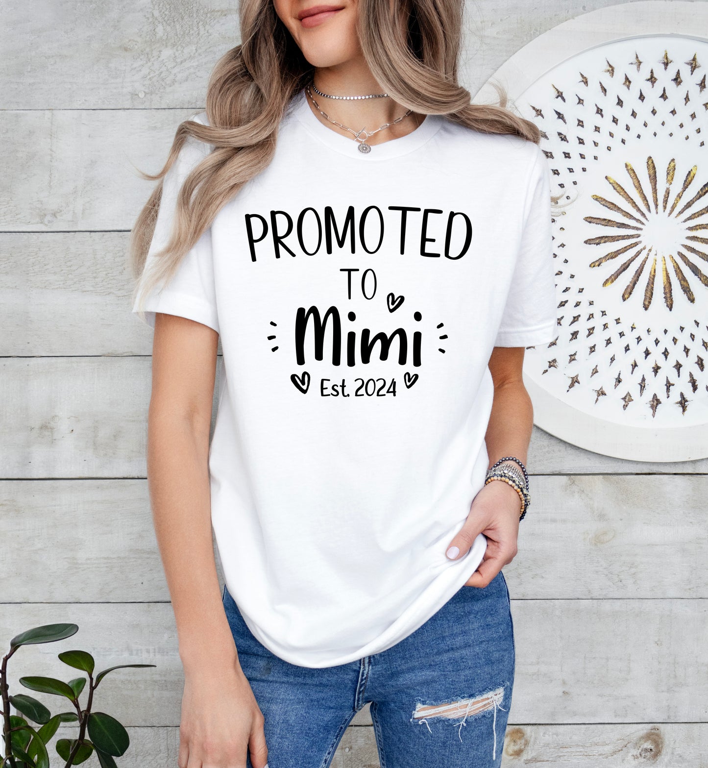 Custom Promoted to Mimi Shirt | Light Garment