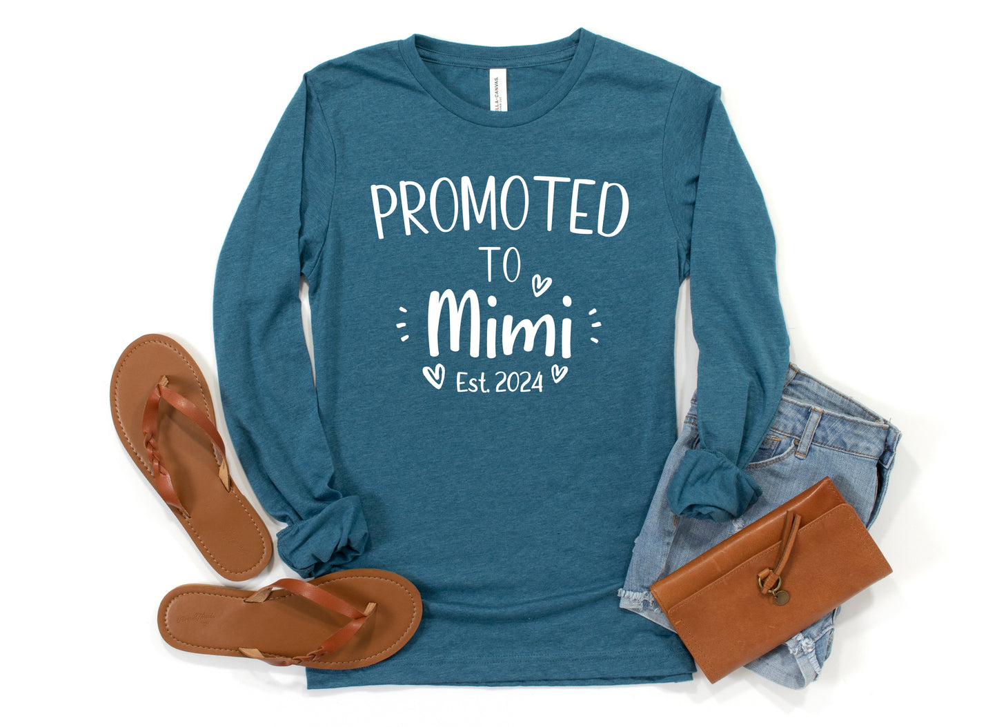 Custom Promoted to Mimi Shirt Long Sleeve | Long Sleeve Mimi Shirt