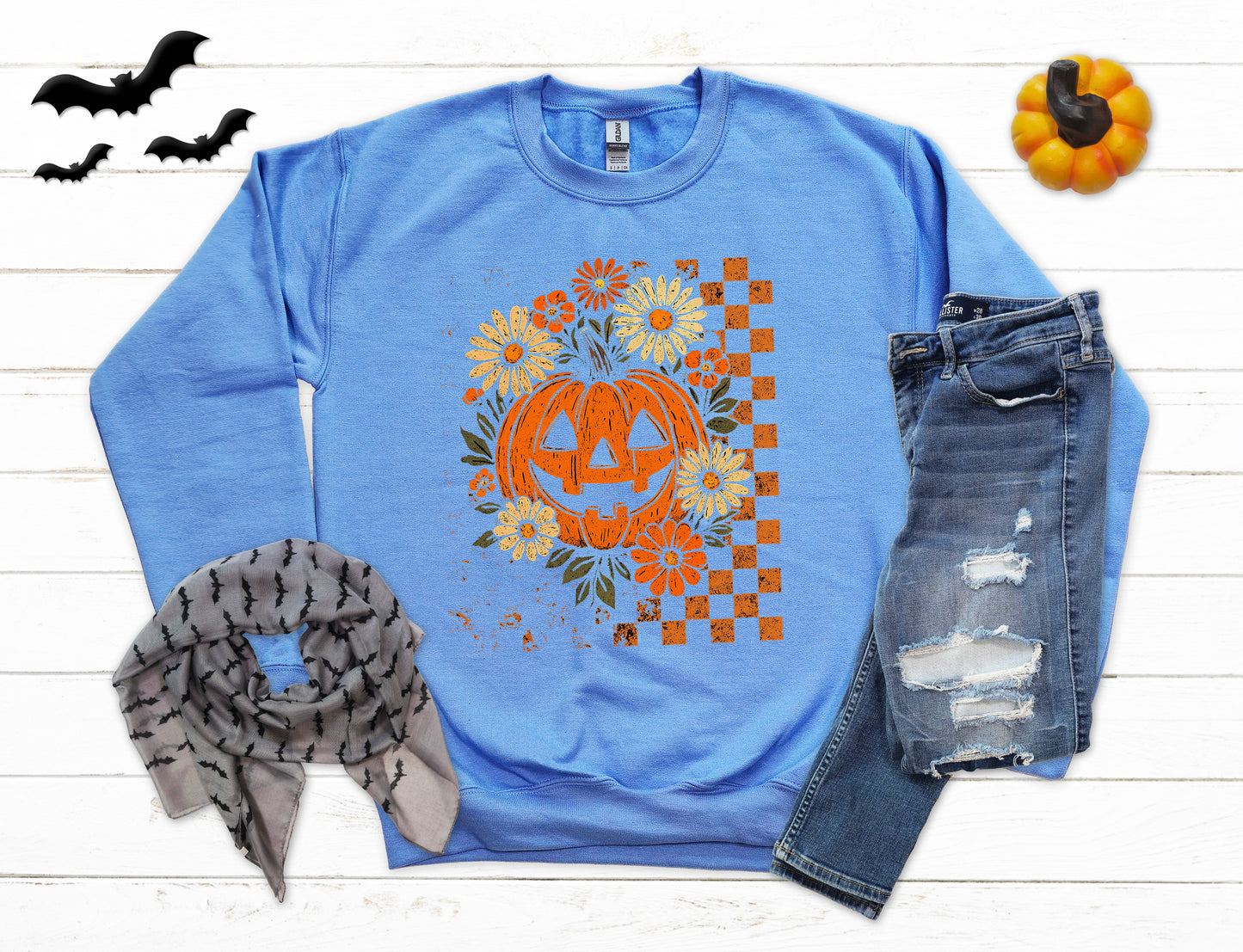 Pumpkin Halloween Sweatshirt (B)
