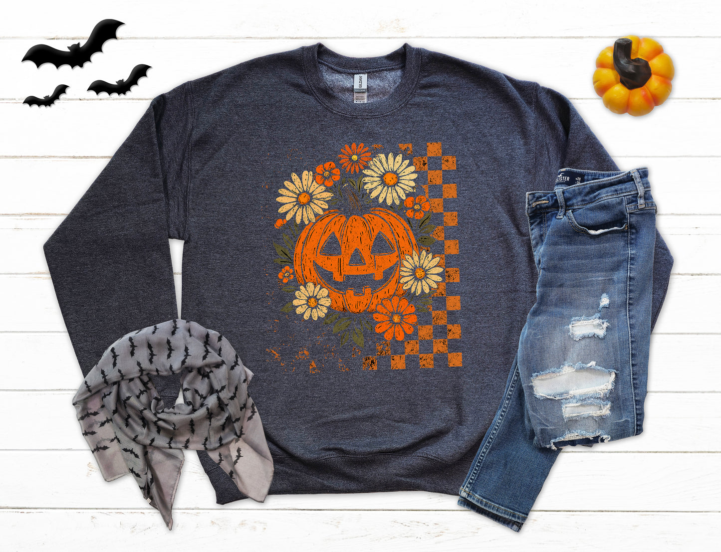 Pumpkin Halloween Sweatshirt (B)