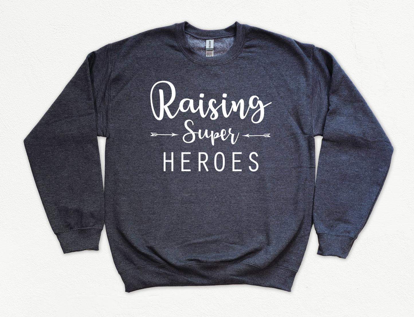 Raising Super Heroes Sweatshirt | Mom Sweatshirt