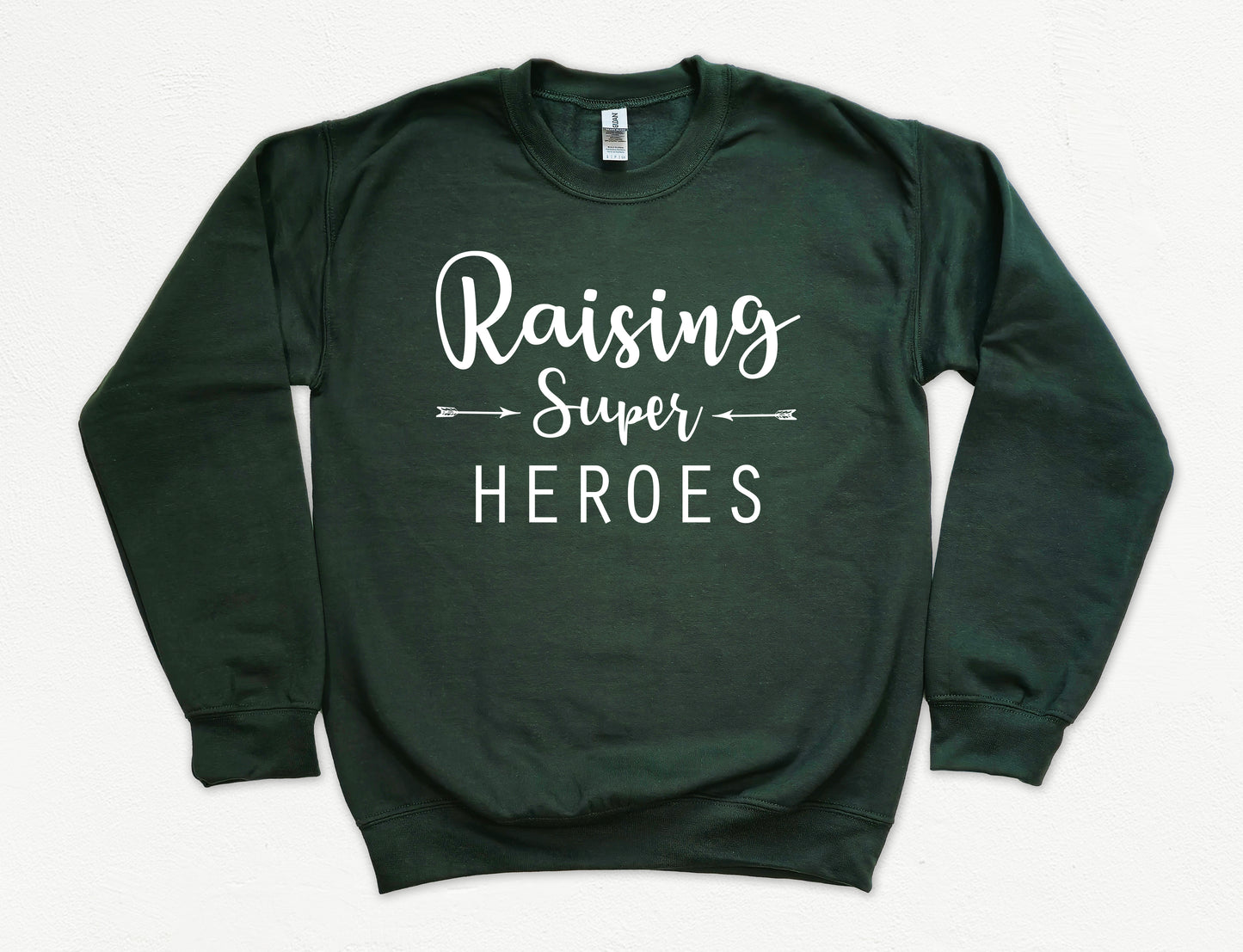 Raising Super Heroes Sweatshirt | Mom Sweatshirt