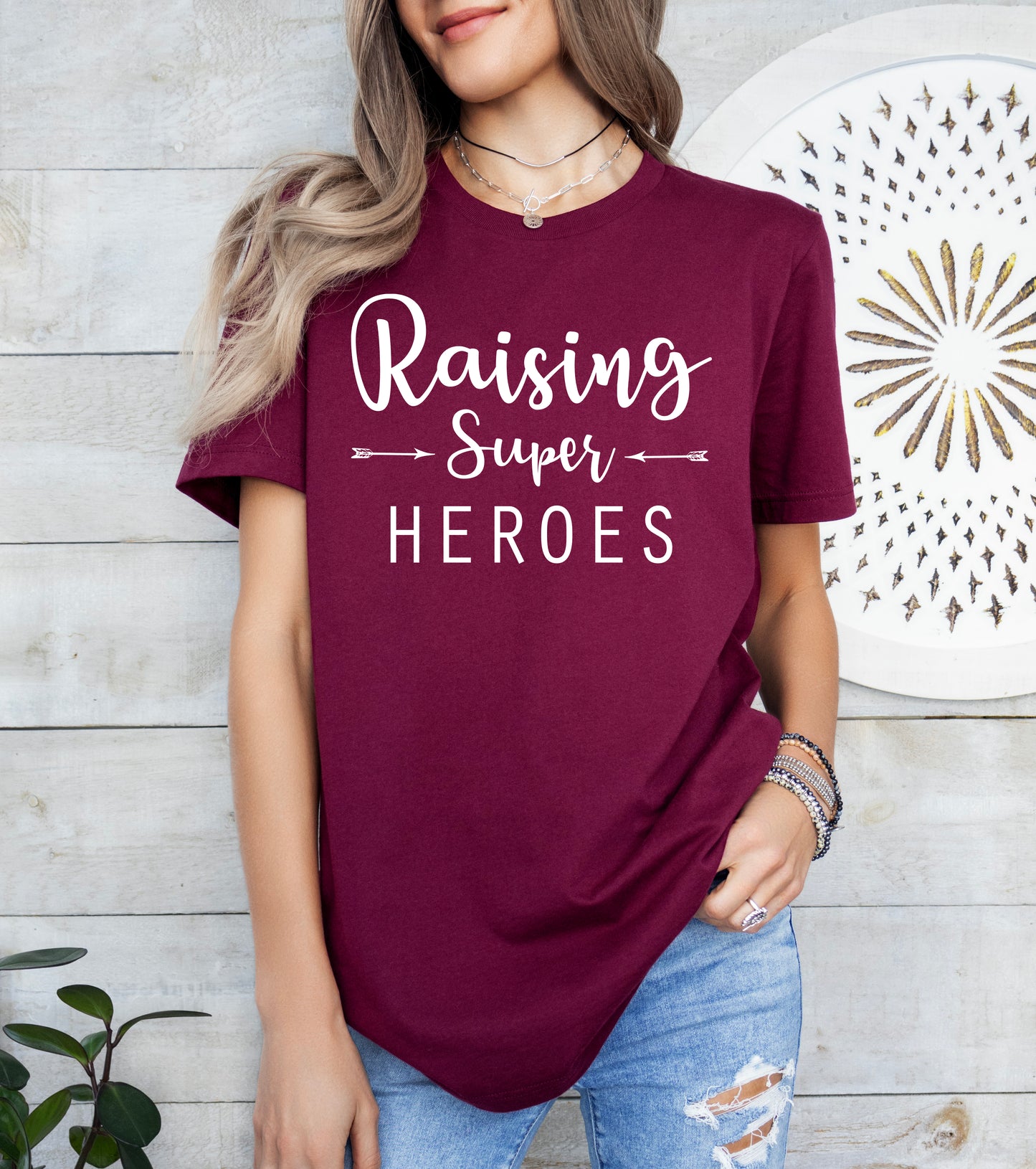 Raising Super Heroes Shirt | Mom Shirt