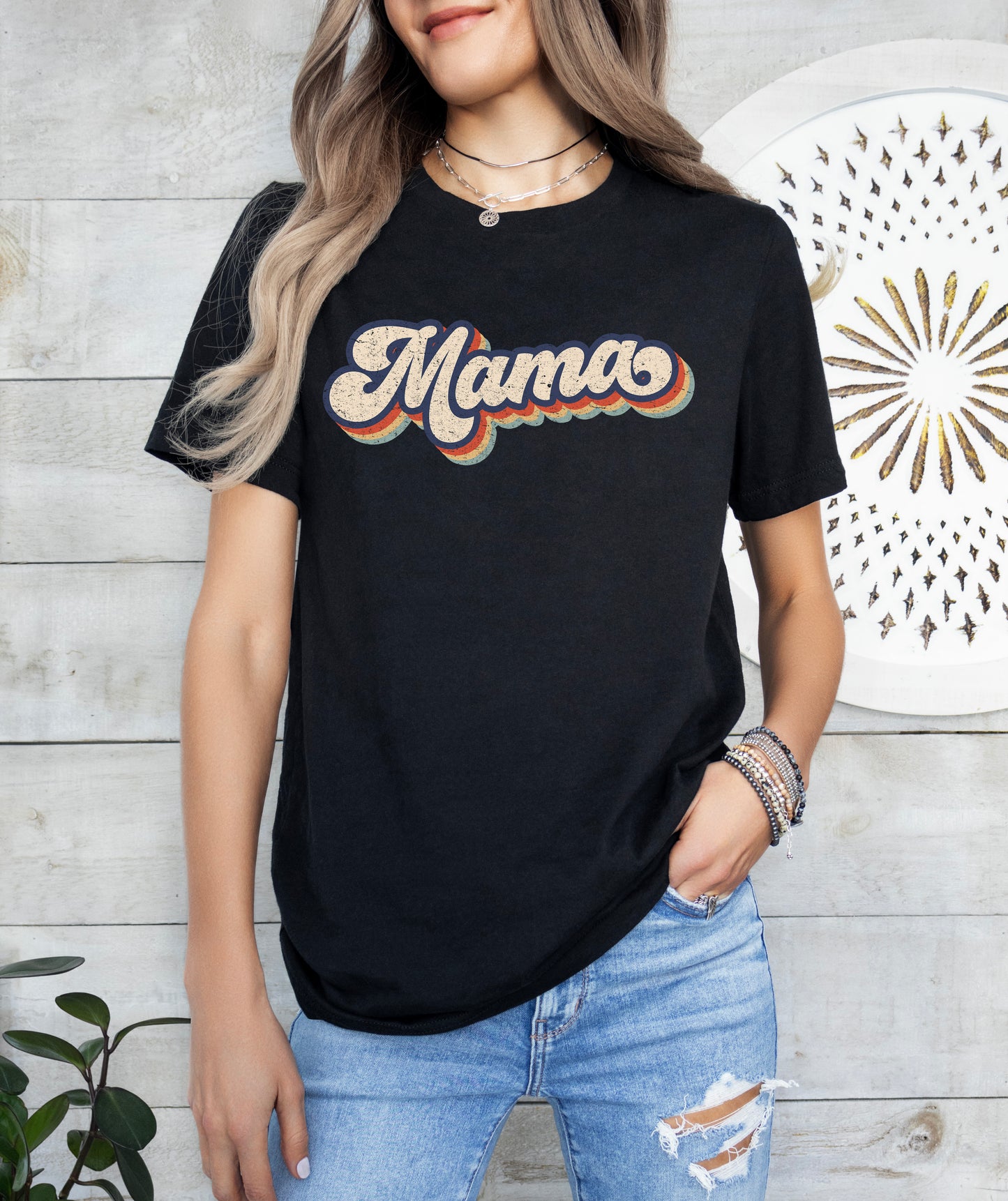 Retro Mama Shirt | Mom Shirt